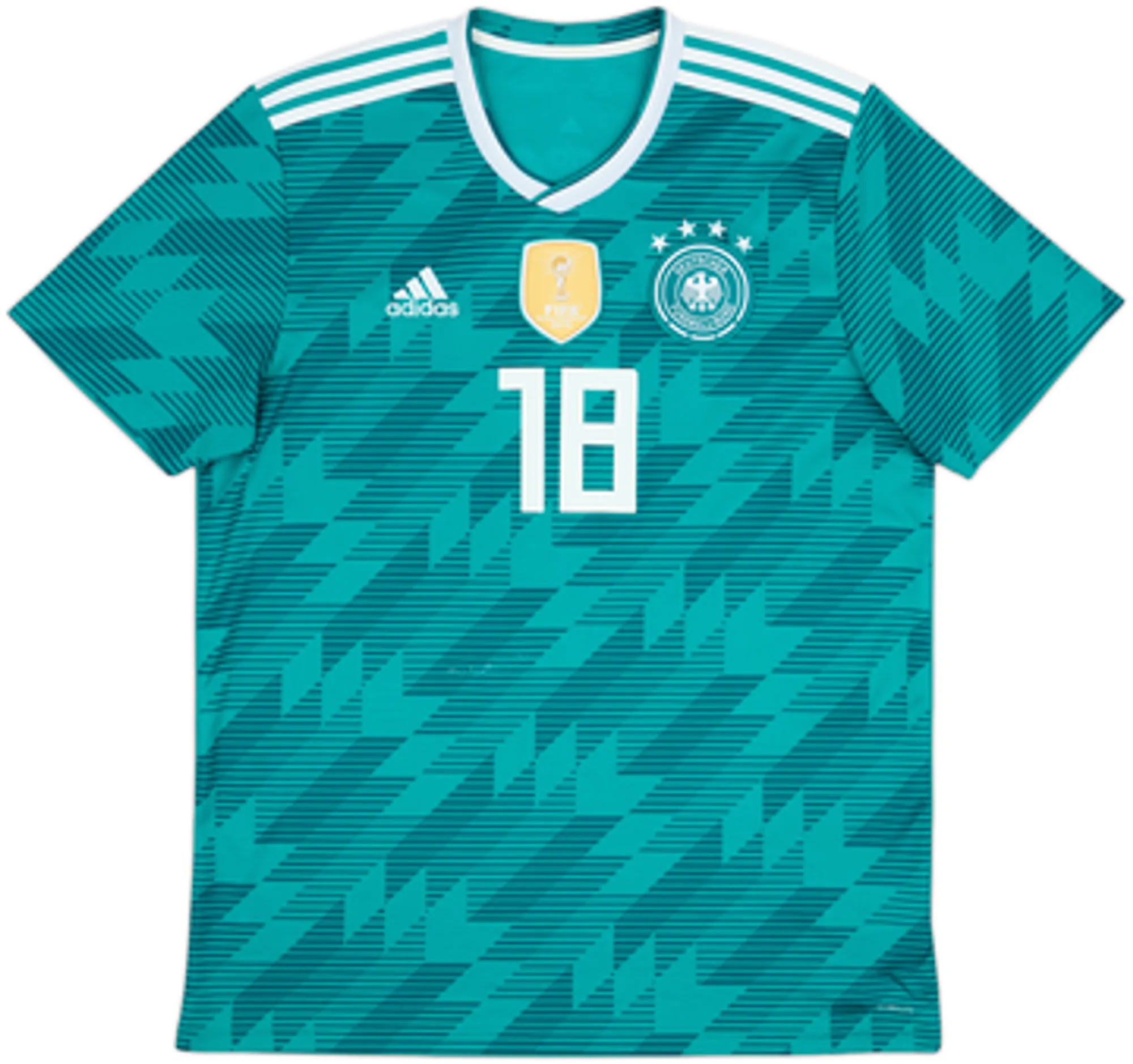 2018-19 Germany Away Shirt Kimmich #18 - 8/10 - (L)