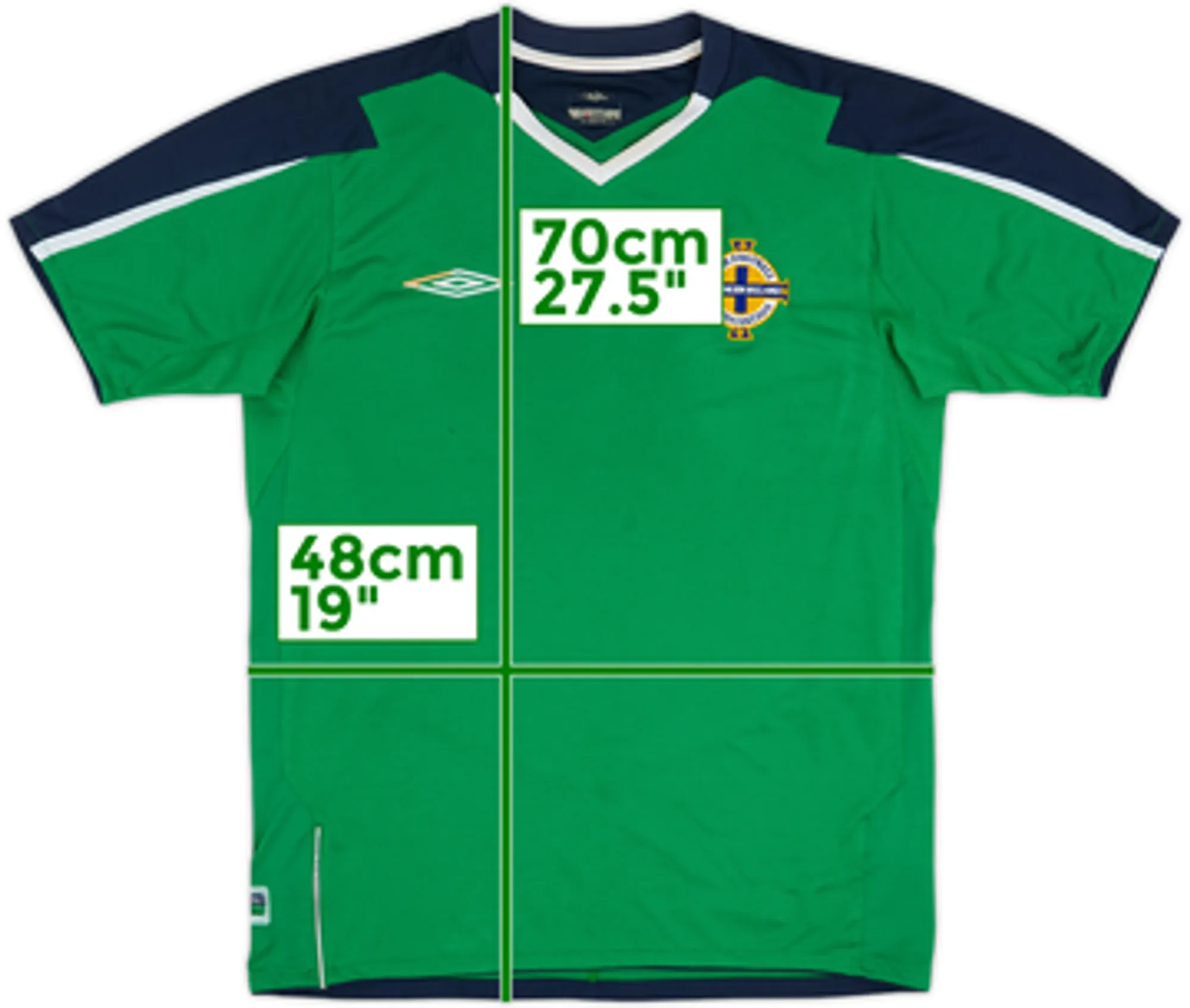2004-05 Northern Ireland Home Shirt - 5/10 - (M)