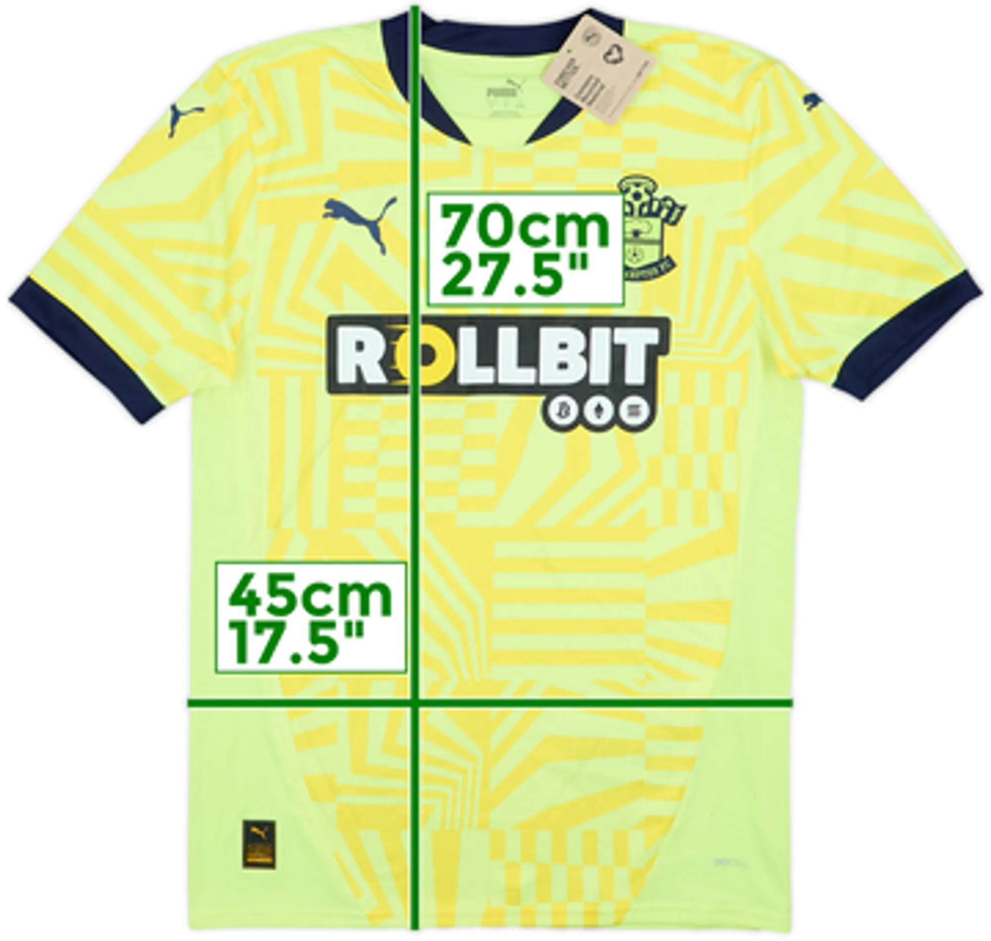 2024-25 Southampton Away Shirt (S)