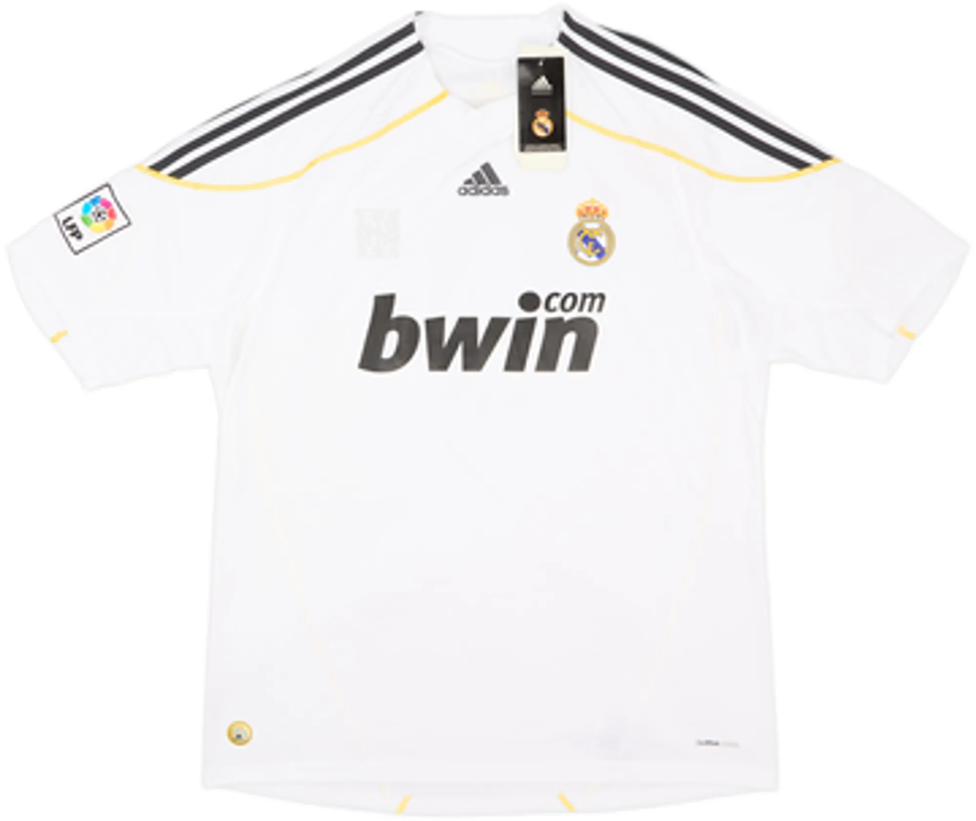 2009-10 Real Madrid Home Shirt Ronaldo #9 (XL)
