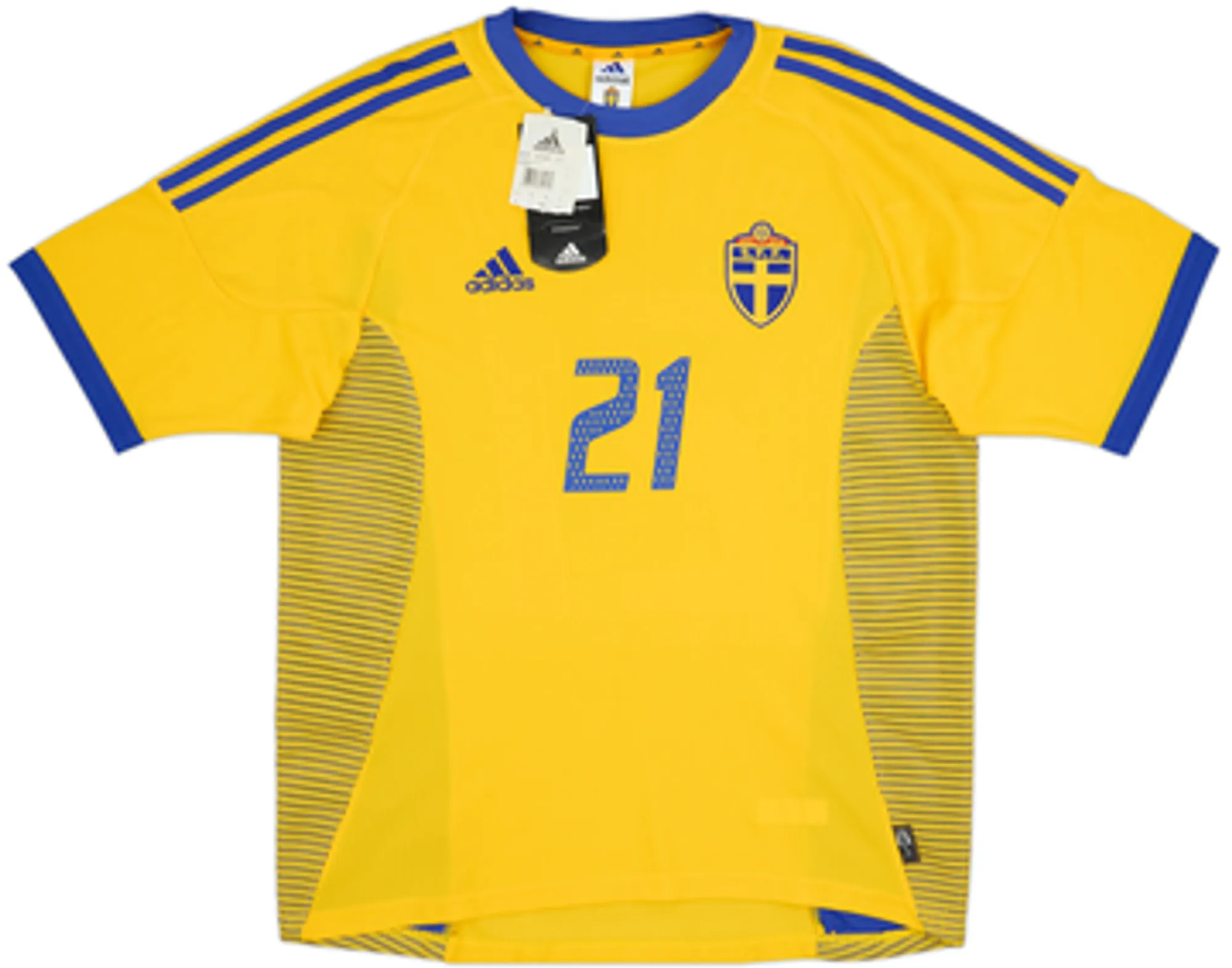 2002-03 Sweden Home Shirt Ibrahimovic #21 (M)