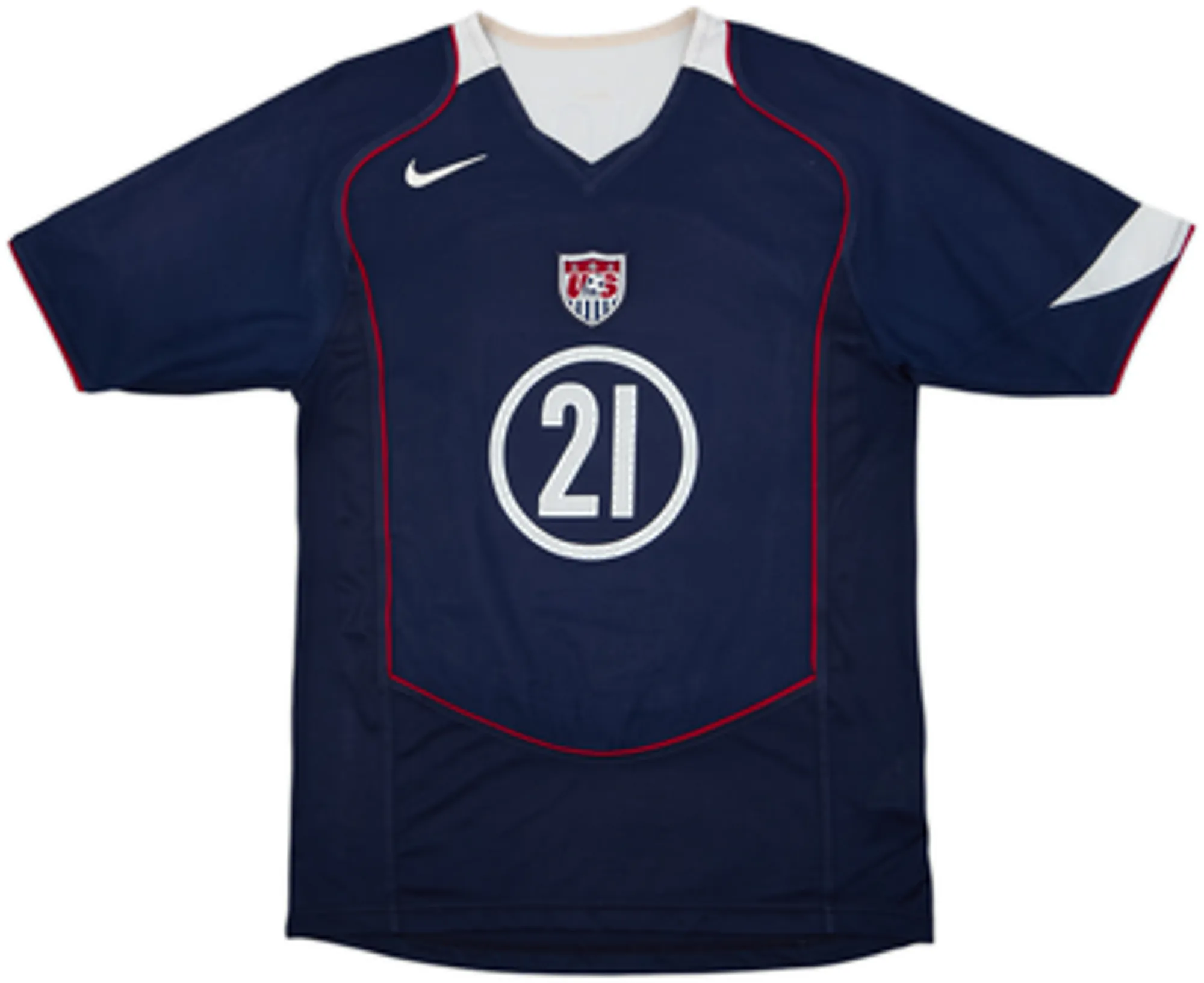 2004-06 USA Away Shirt Donovan #21 - 8/10 - (S)