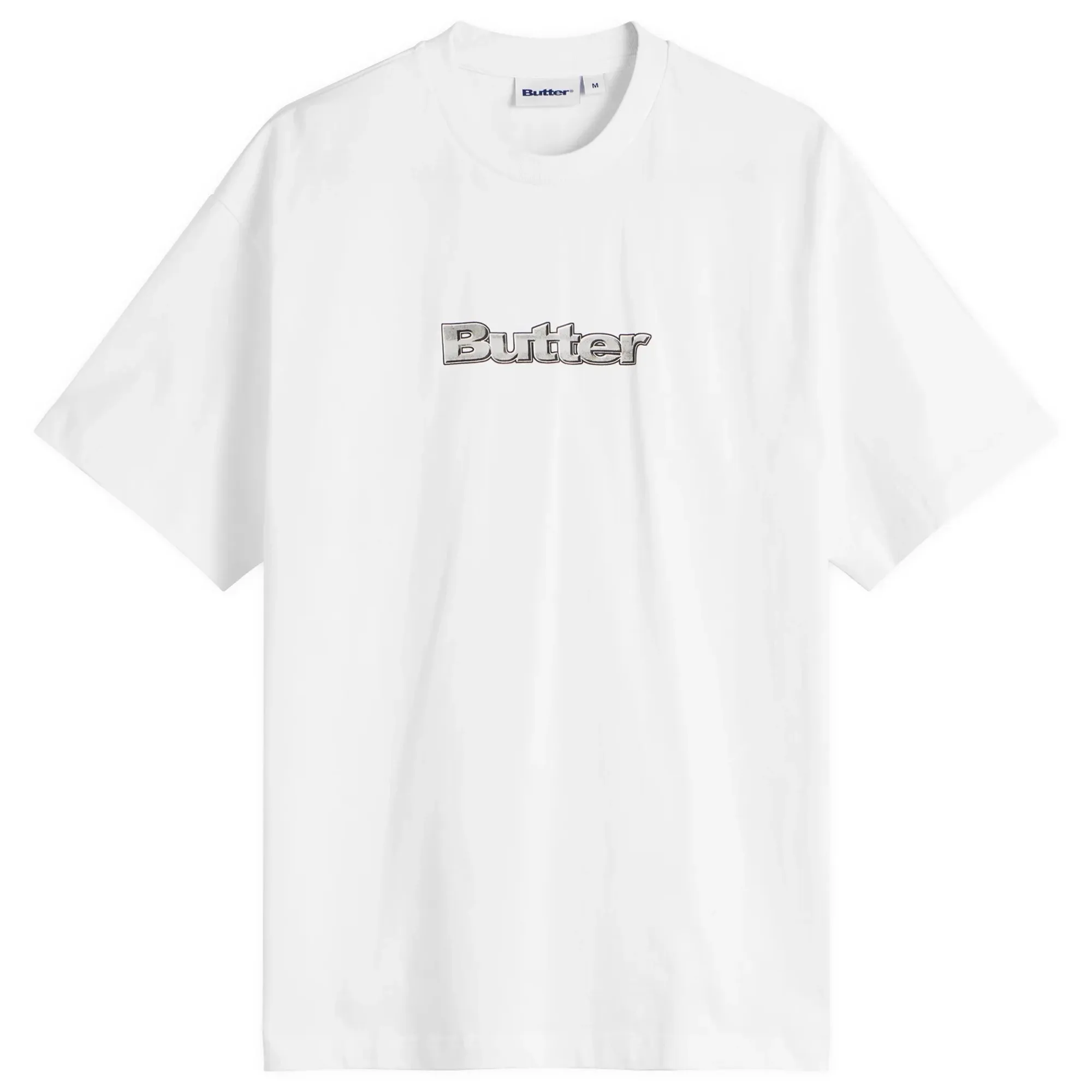 Butter Goods Men's Alloy Logo T-Shirt White