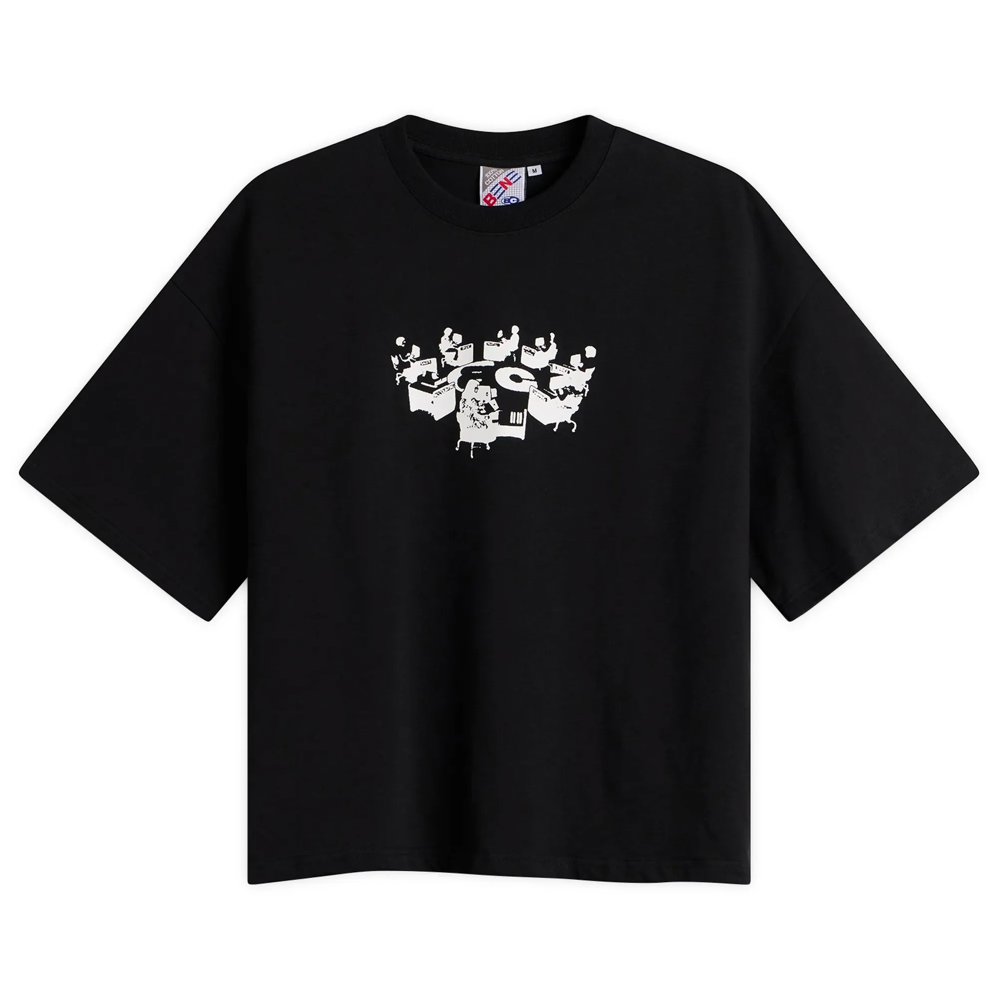 Bene Culture Men's Teamwork T-Shirt Black