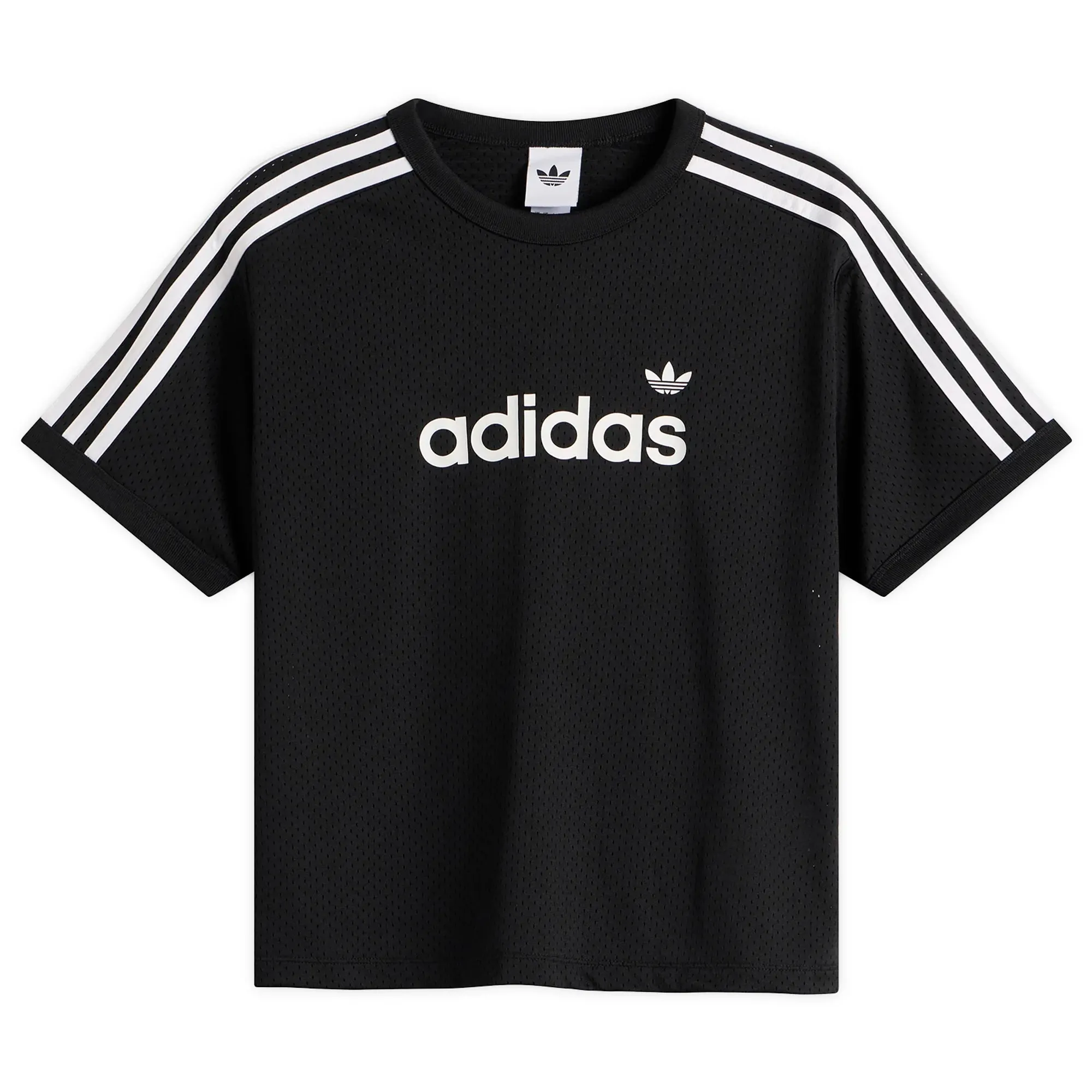 Adidas Women's Mesh T-Shirt Black/White