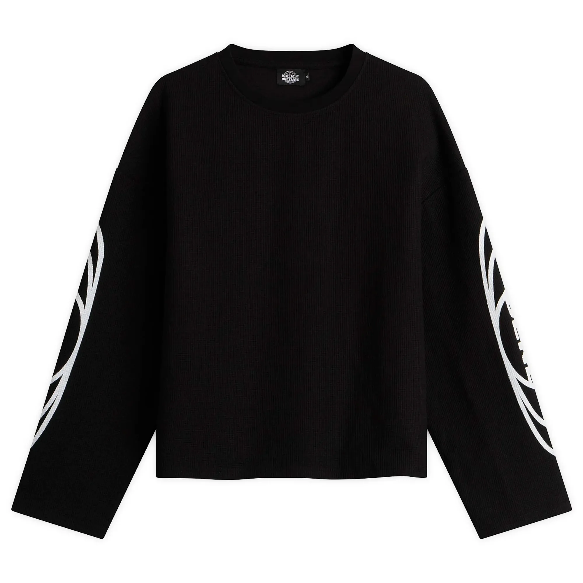 Bene Culture Worldwide Thermal Long Sleeve T-Shirt Black