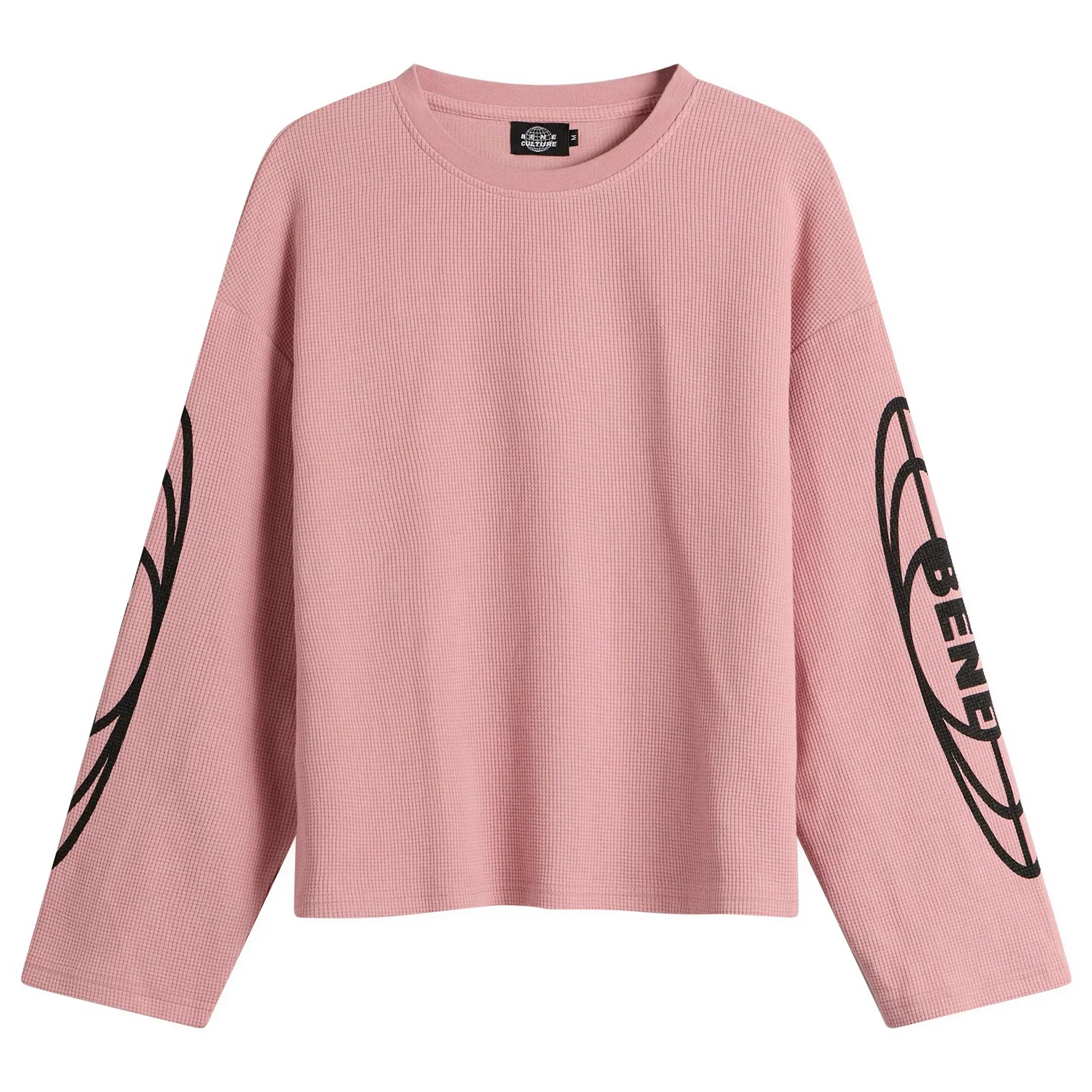 Bene Culture Worldwide Thermal Long Sleeve T-Shirt Pink