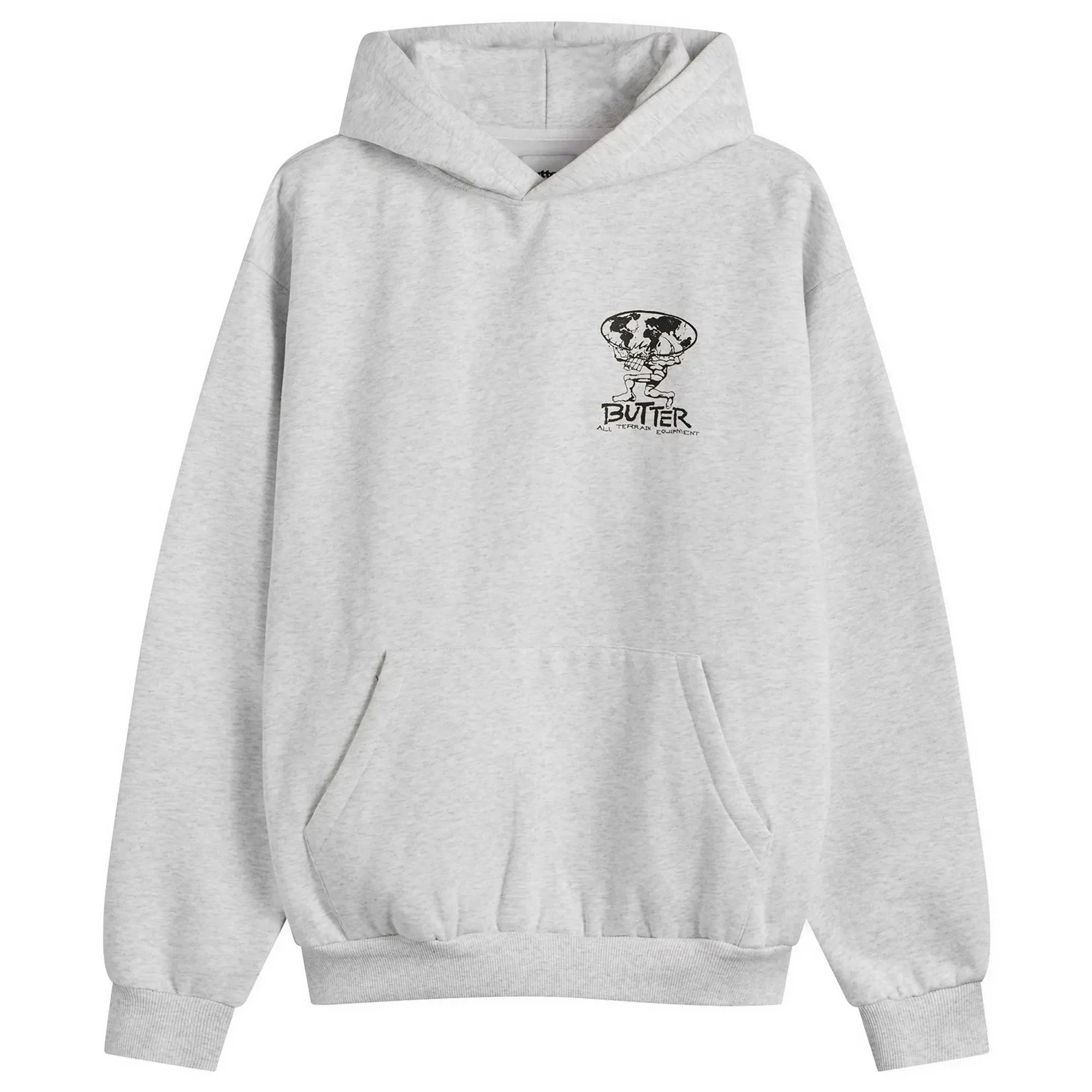 Butter Goods Men's Terrain Hoodie Ash