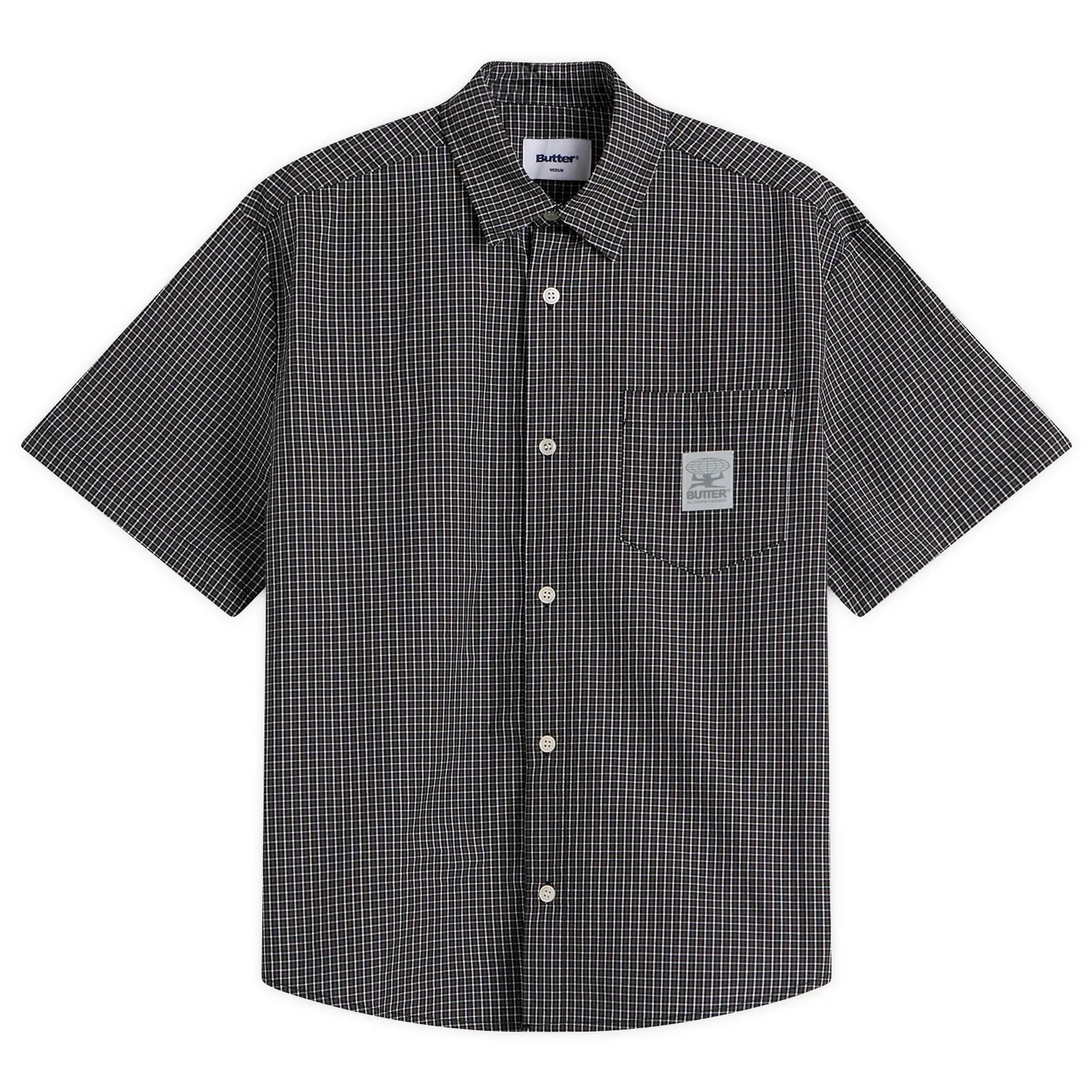Butter Goods Men's Equipment Shirt Black/Grey