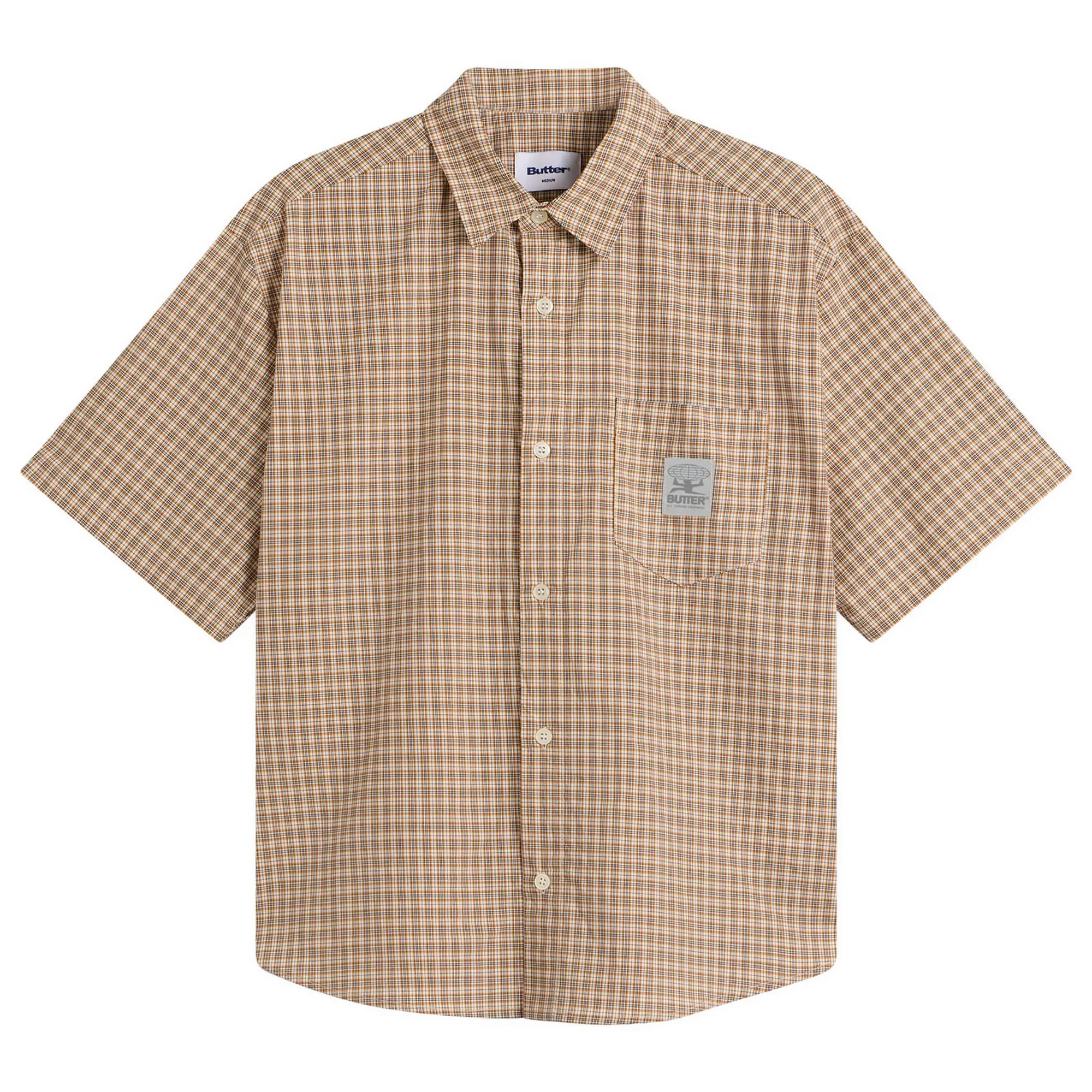 Butter Goods Men's Equipment Shirt Tan/Mustard