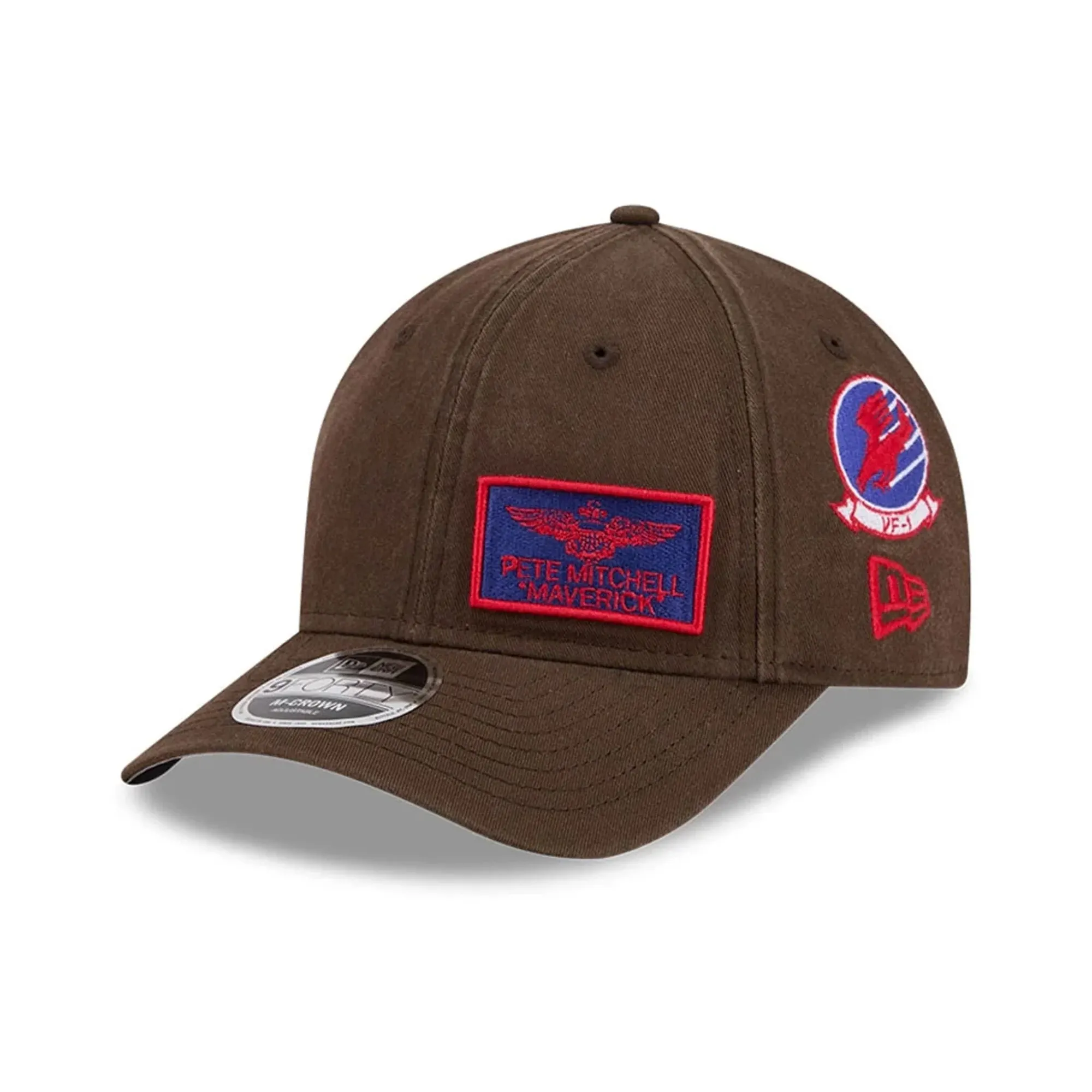 Top Gun Dark Brown 9FORTY M-Crown Adjustable Cap New Era Cap adult unisex