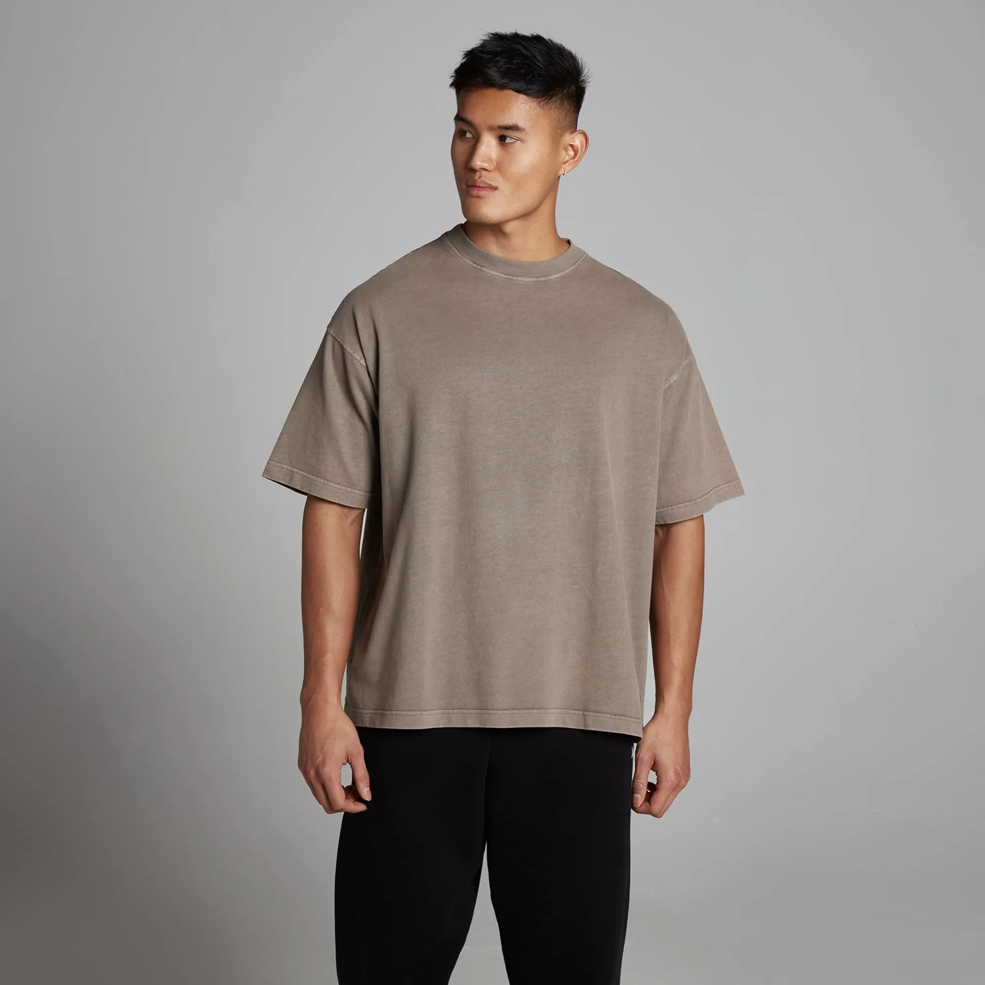 MP Men's Washed Oversized Cotton T-Shirt - Falcon - XS