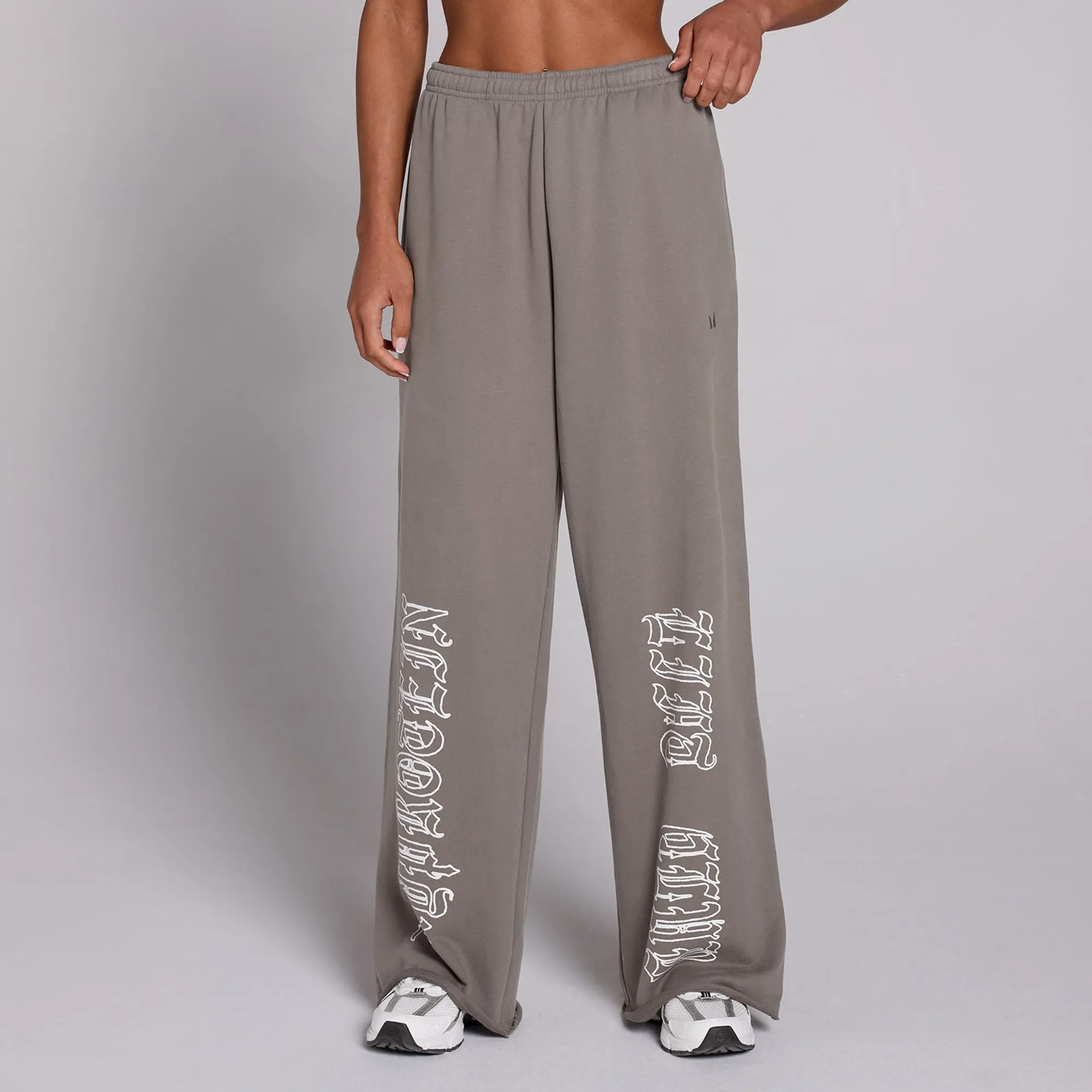 MP Women's Lift Graphic Lifestyle Straight Leg Joggers - Dark Truffle - XS