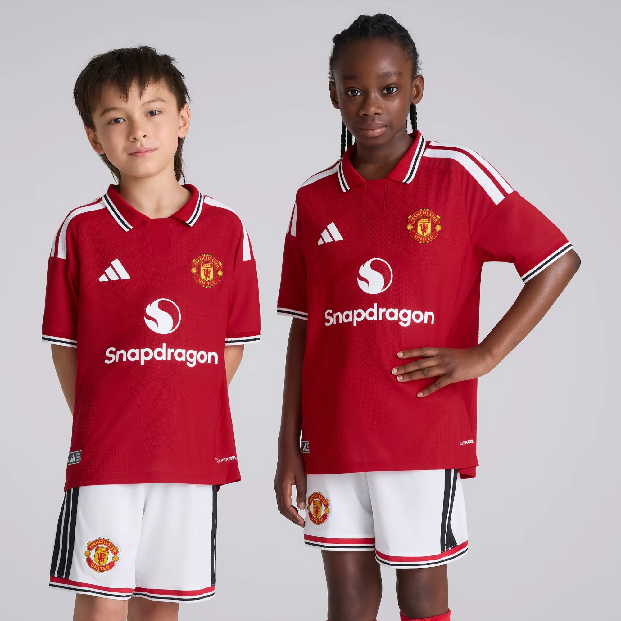 Manchester United Kids 26/27 Home Authentic Jersey
