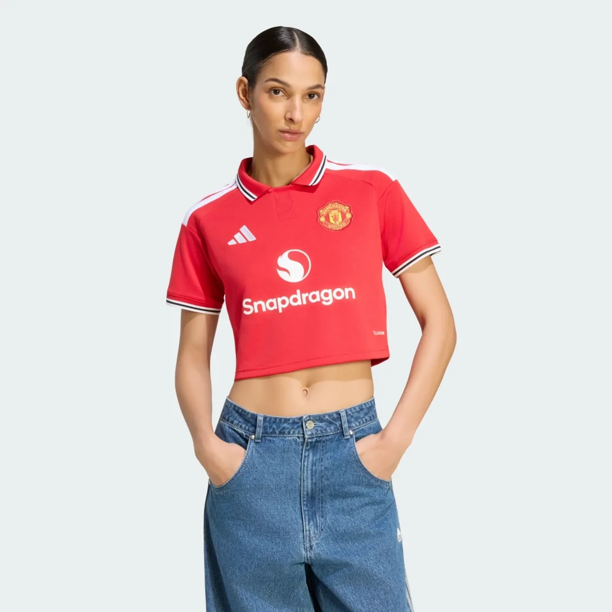 adidas Manchester United 26/27 Home Jersey Crop