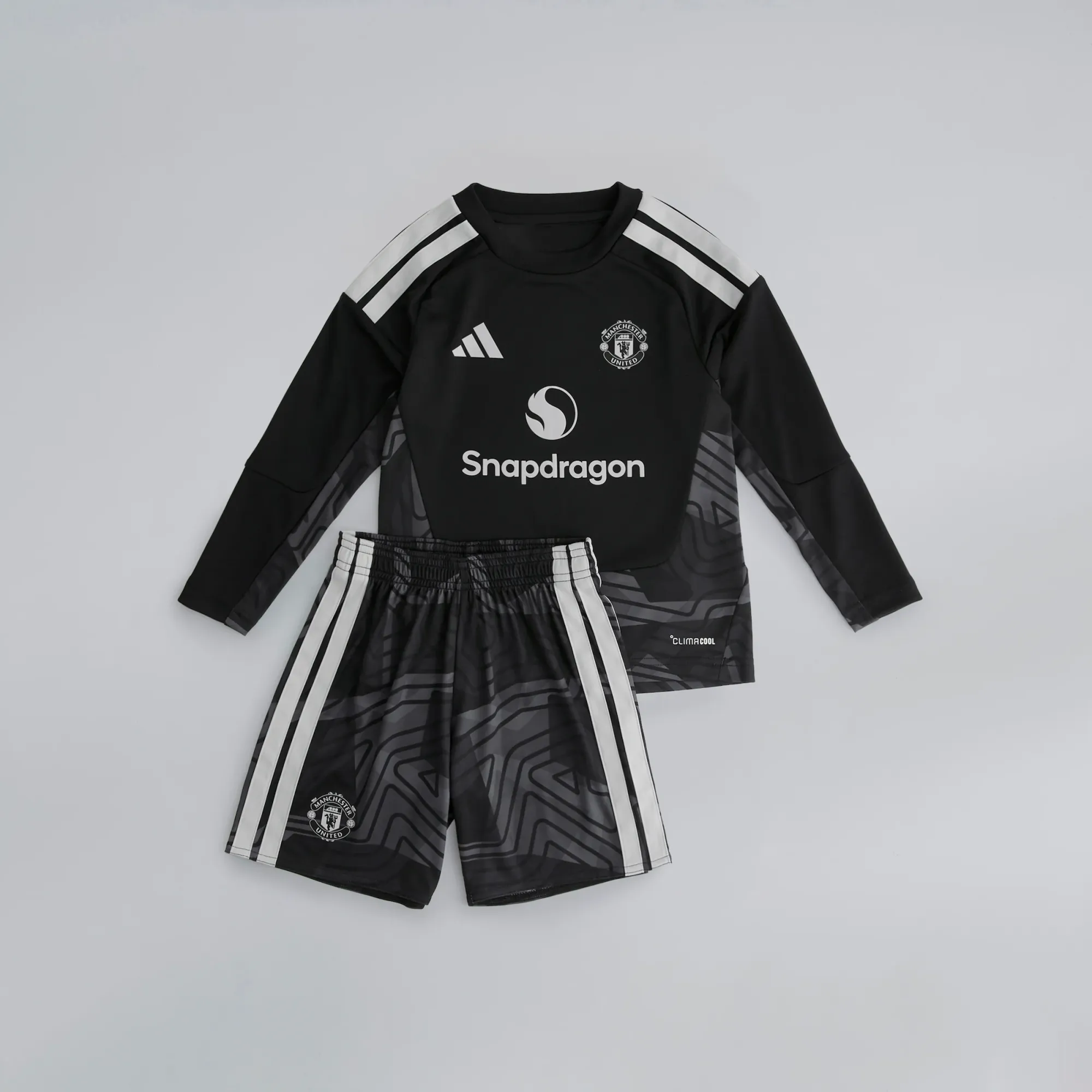 Manchester United Kids 26/27 Home Goalkeeper Mini Kit Black