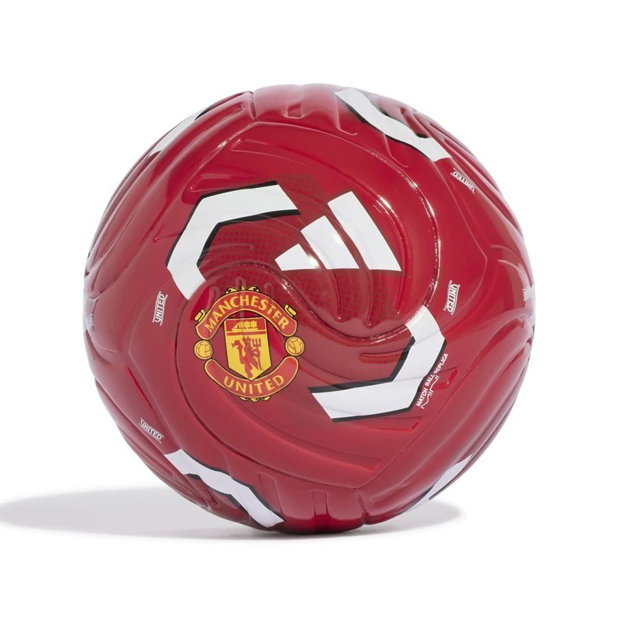 Manchester United x adidas Home Club Football Size 1 Red