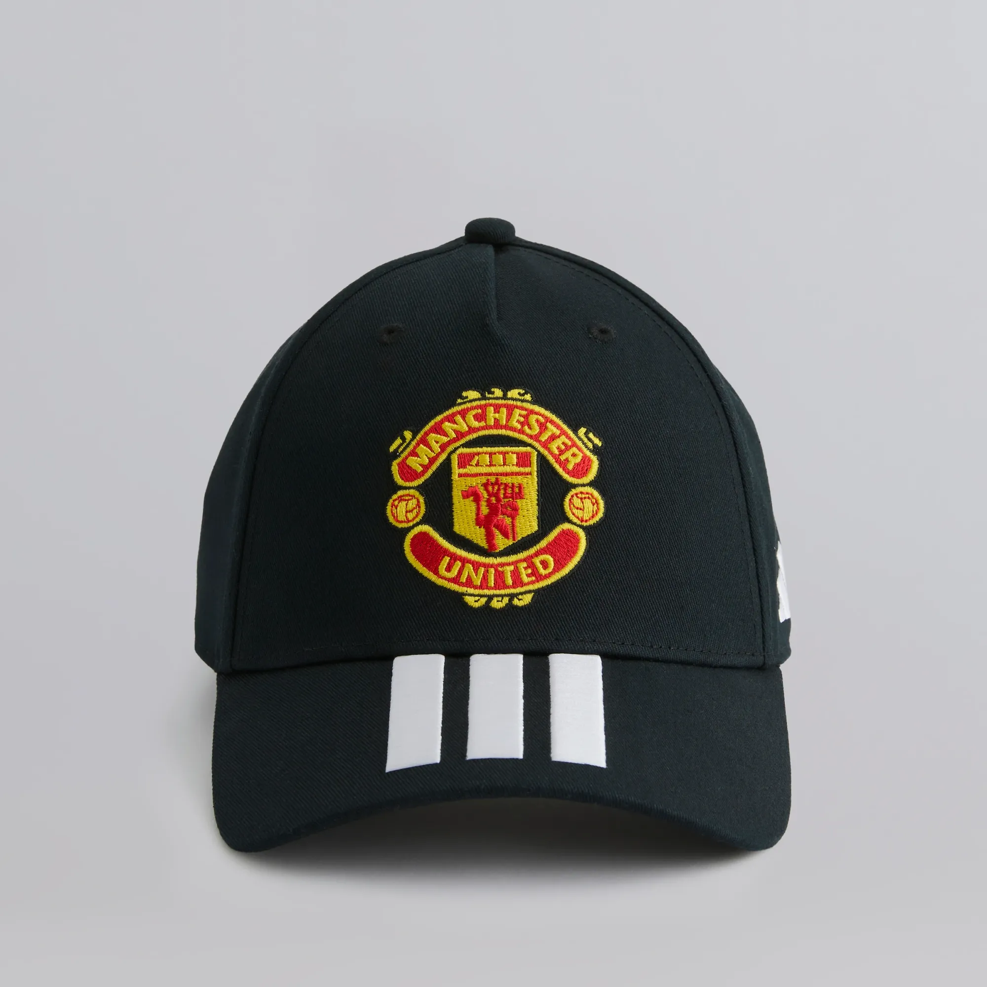 Manchester United x adidas Kids Home Baseball Cap Black