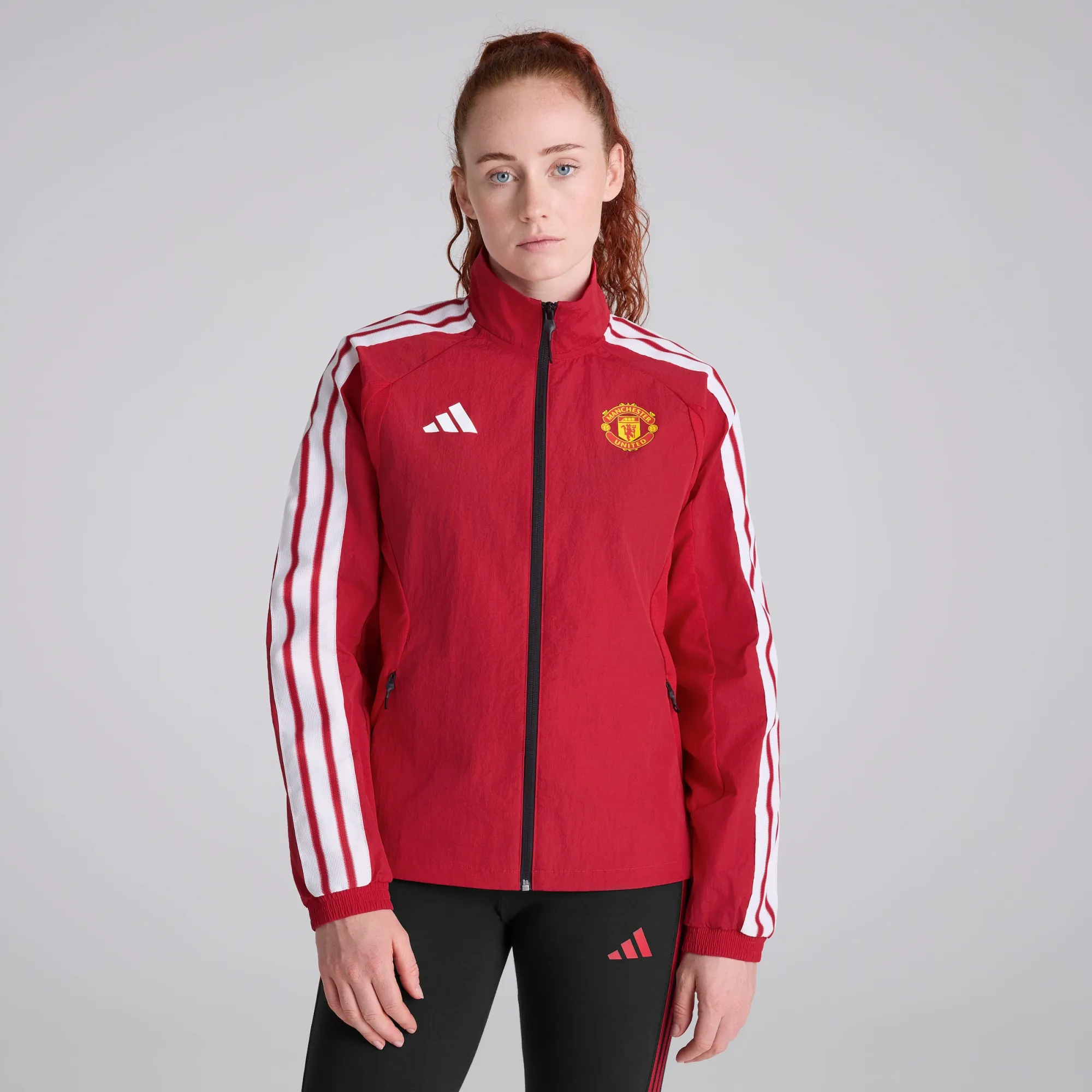 Manchester United 26/27 Womens Anthem Jacket Red