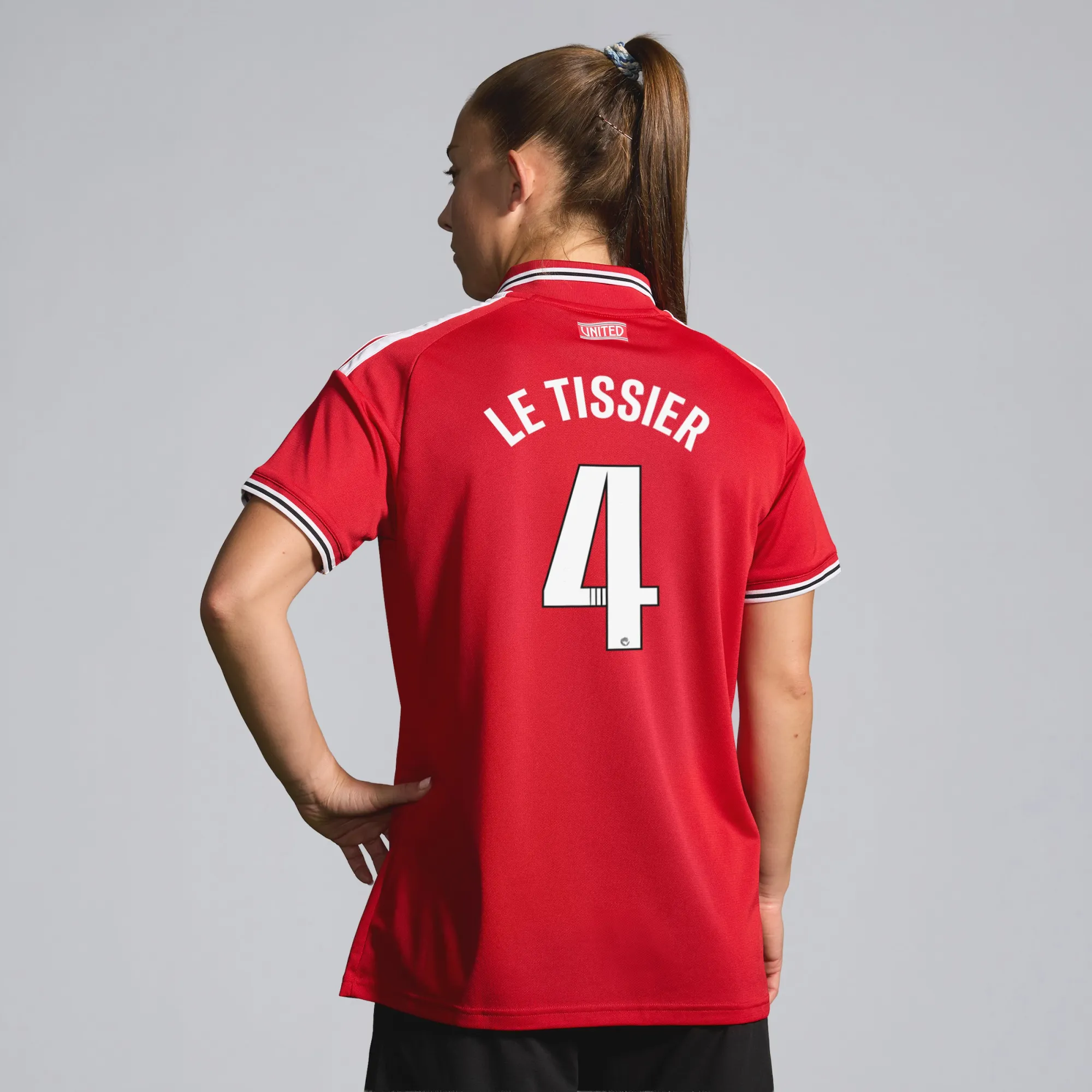 Manchester United 26/27 Home Jersey Womens with Le Tissier 4 WSL Printing
