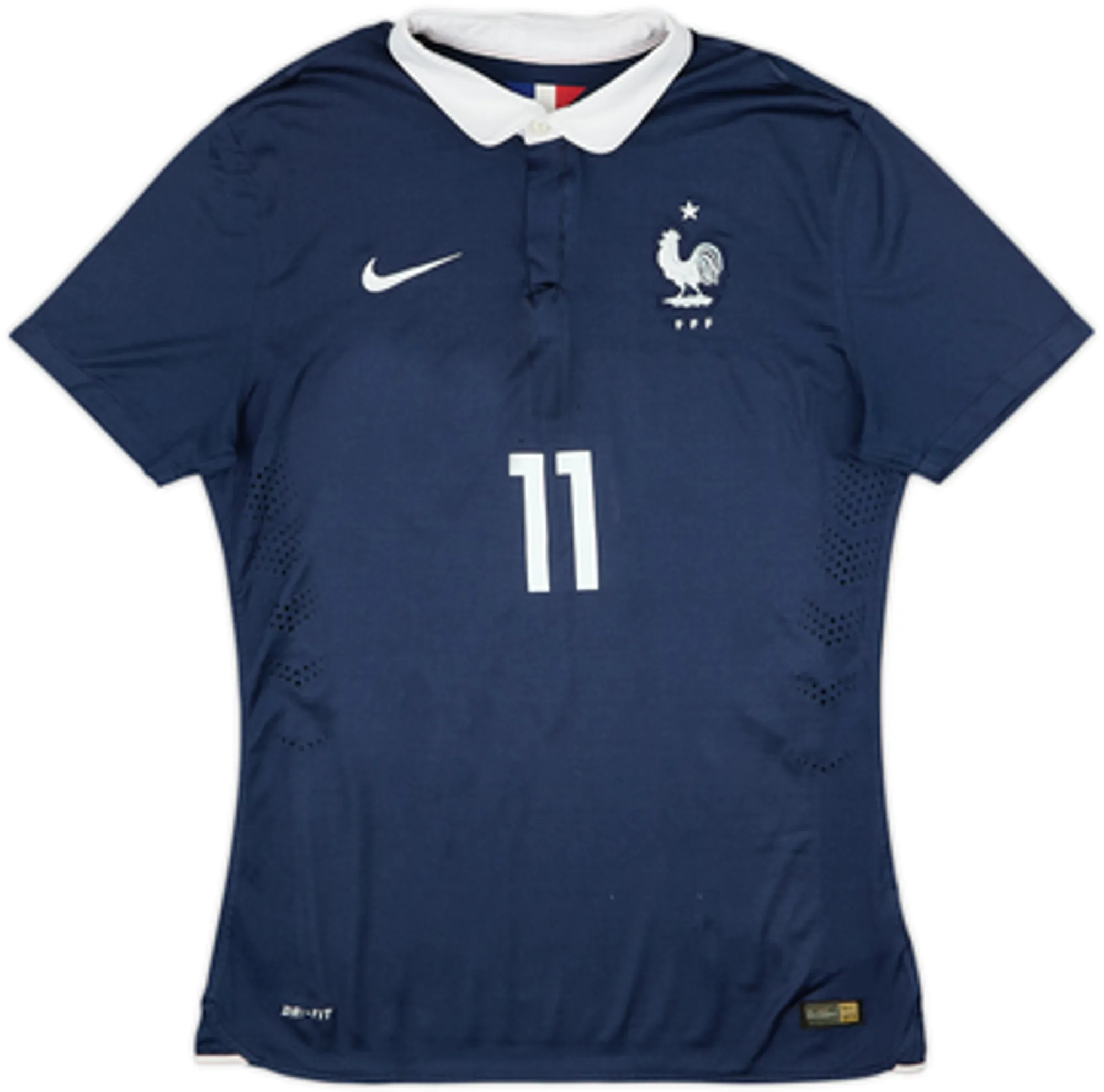 2014-15 France Player Issue Home Shirt Griezmann #11 - 6/10 - (L)