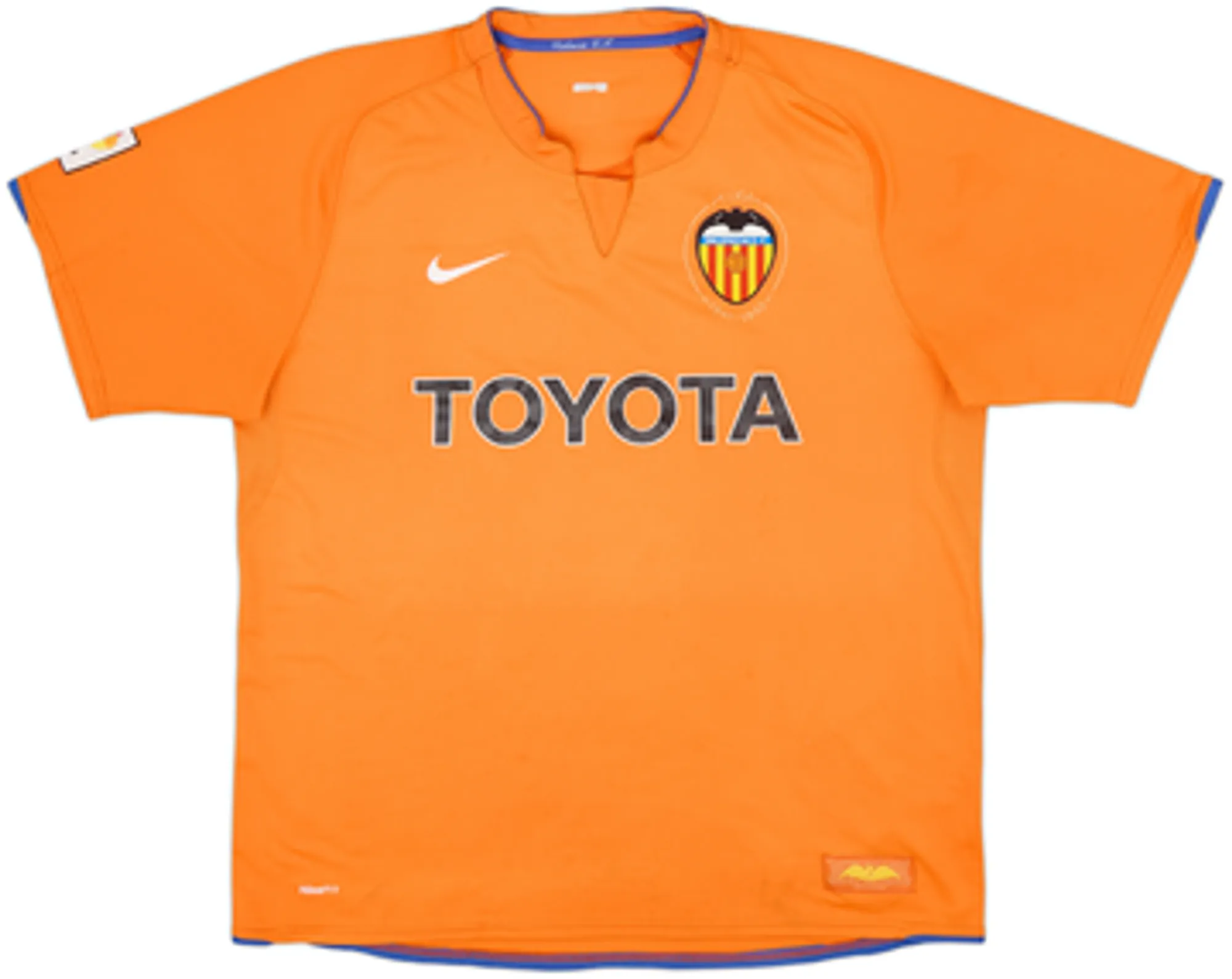 2007-08 Valencia Away Shirt Silva #21 - 6/10 - (L)