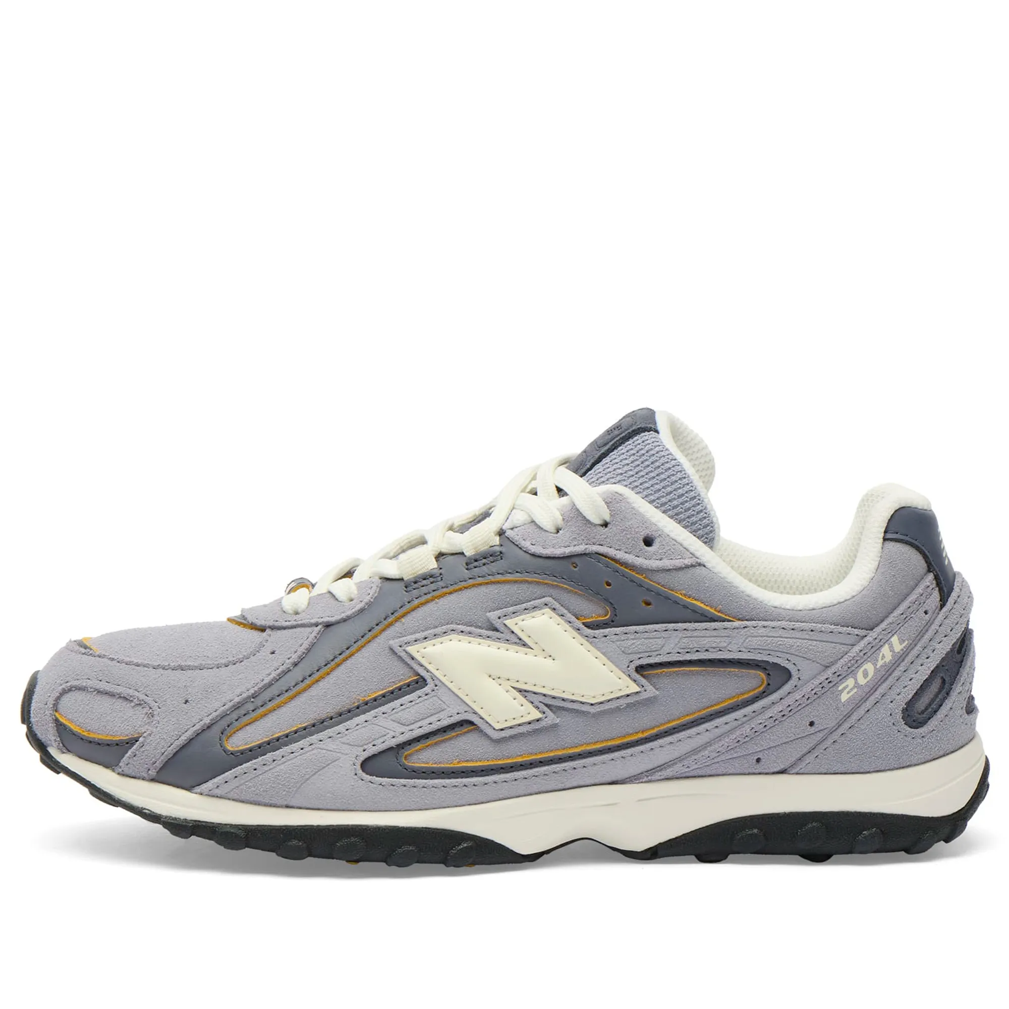 New Balance Women's 204L Sneaker Digital Mist/Meteorite/Light Mars Yellow