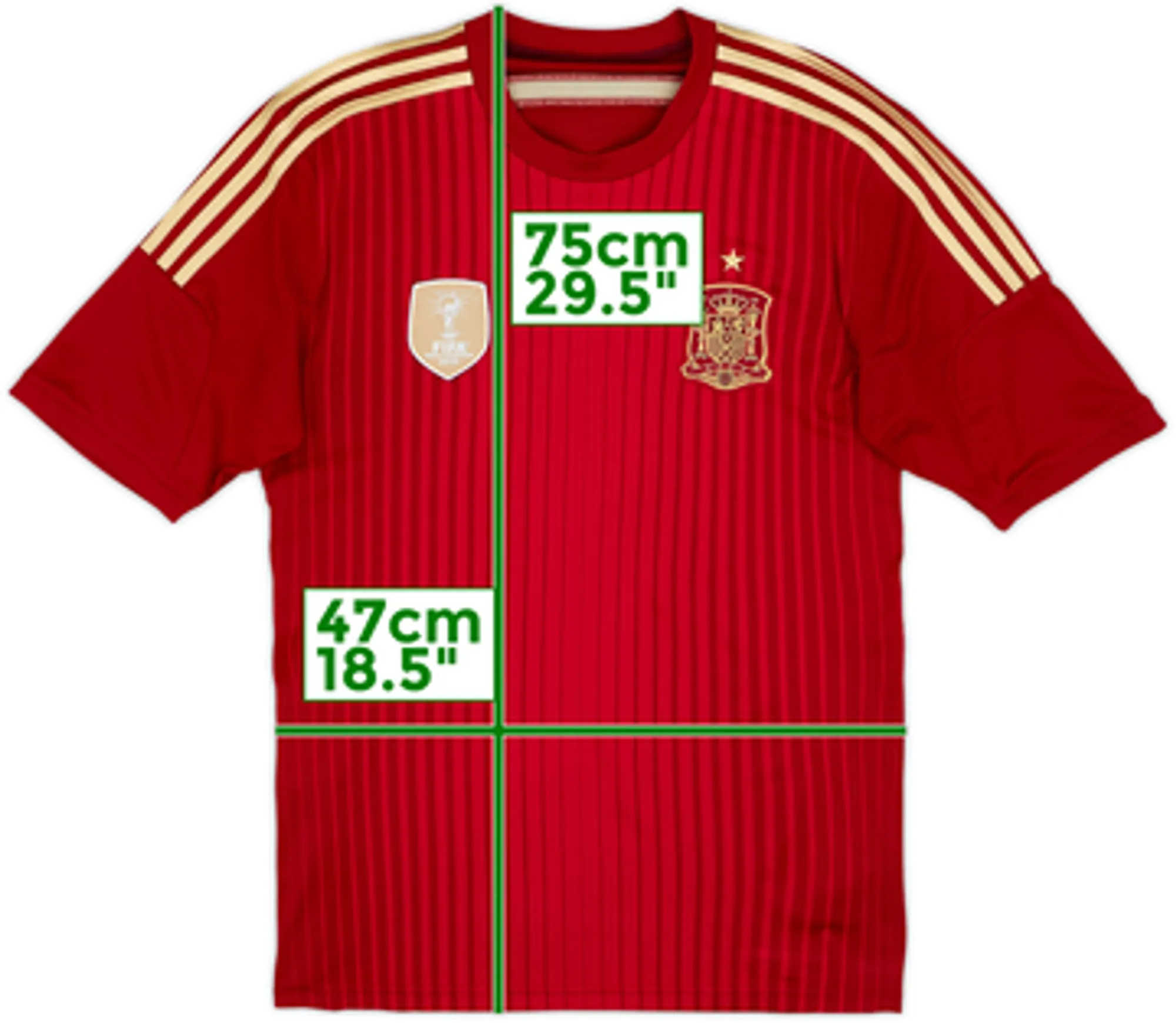 2013-15 Spain Home Shirt - 5/10 - (M)