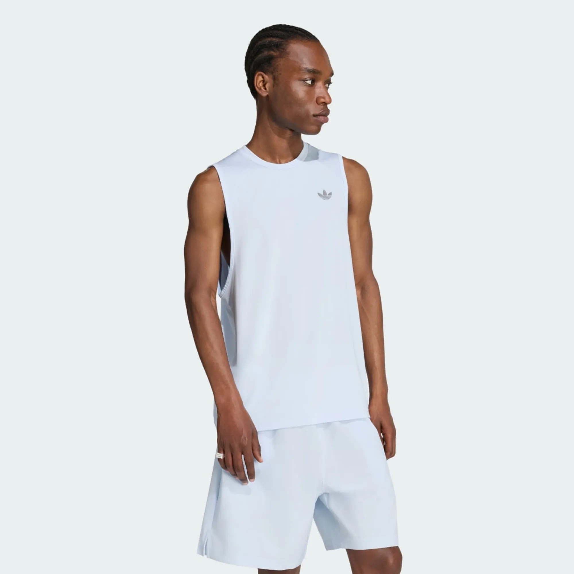 adidas TECH TREFOIL ESSENTIALS POLYESTER TANK Top