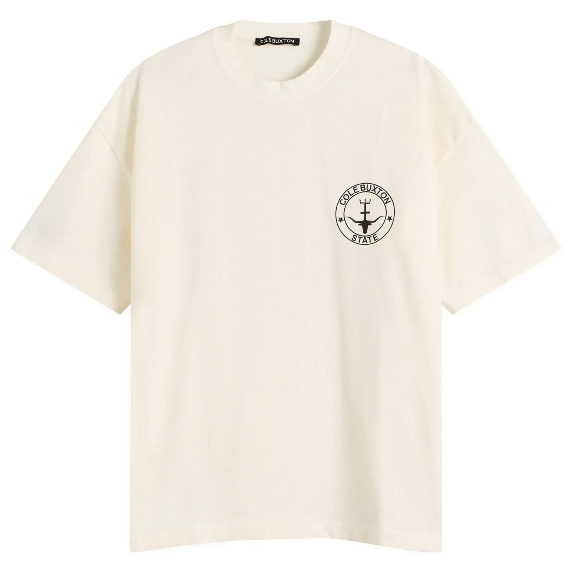 Cole Buxton Men's State T-Shirt Vintage Whitalye