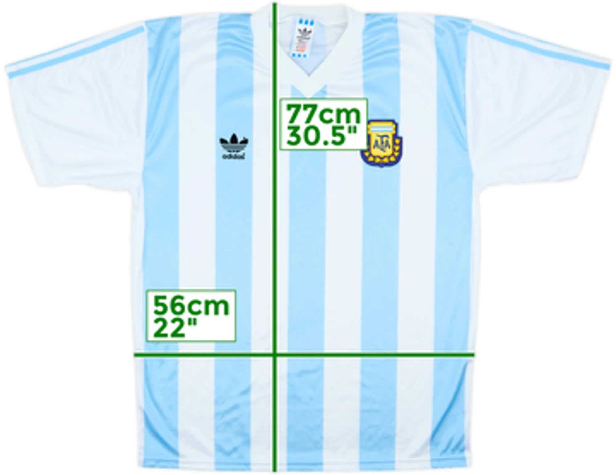 1990-91 Argentina Home Shirt - 9/10 - (L)