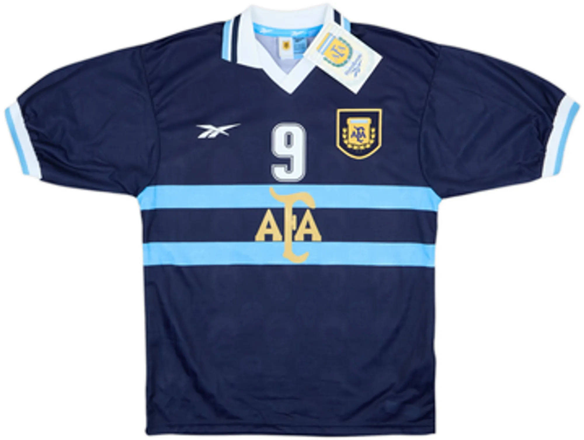 1999-01 Argentina Away Shirt Batistuta #9 (S)