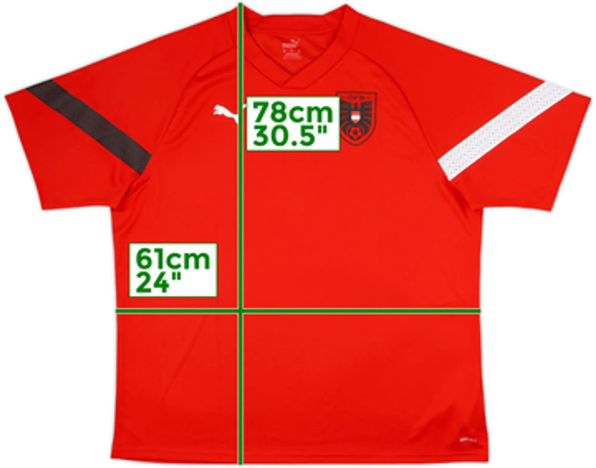 2021-22 Austria Puma Training Shirt - 9/10 - (XXL)