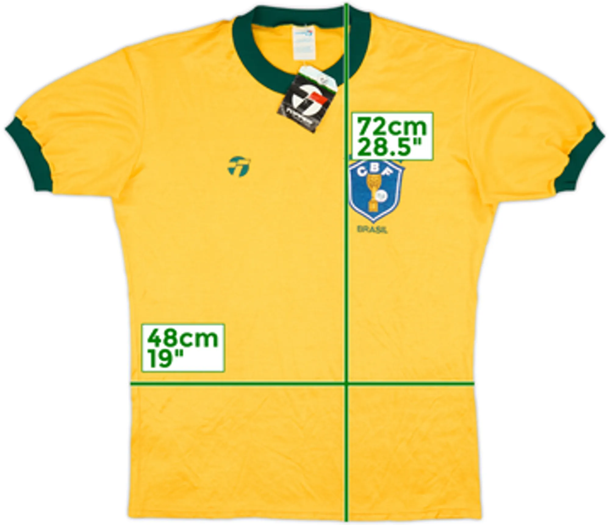1982-85 Brazil Home Shirt (L)