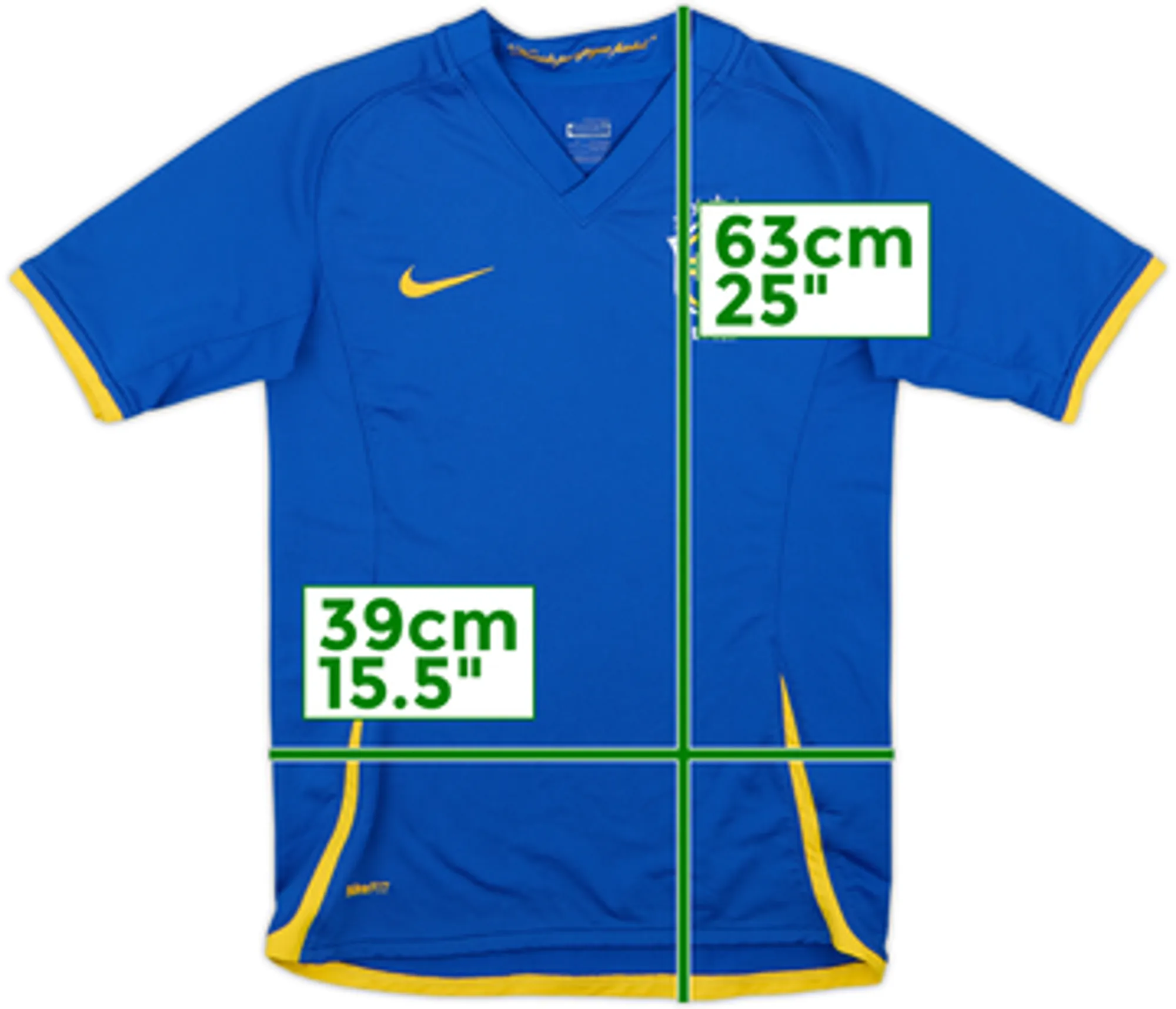 2008-10 Brazil Away Shirt - 8/10 - (M.Boys)