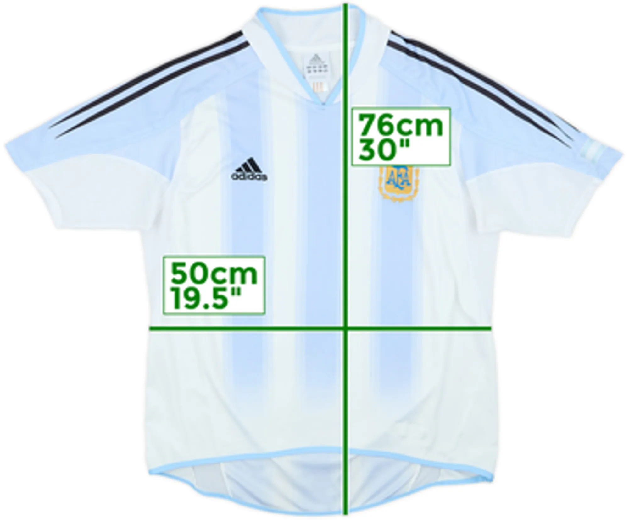 2004-05 Argentina Home Shirt - 7/10 - (M/L)