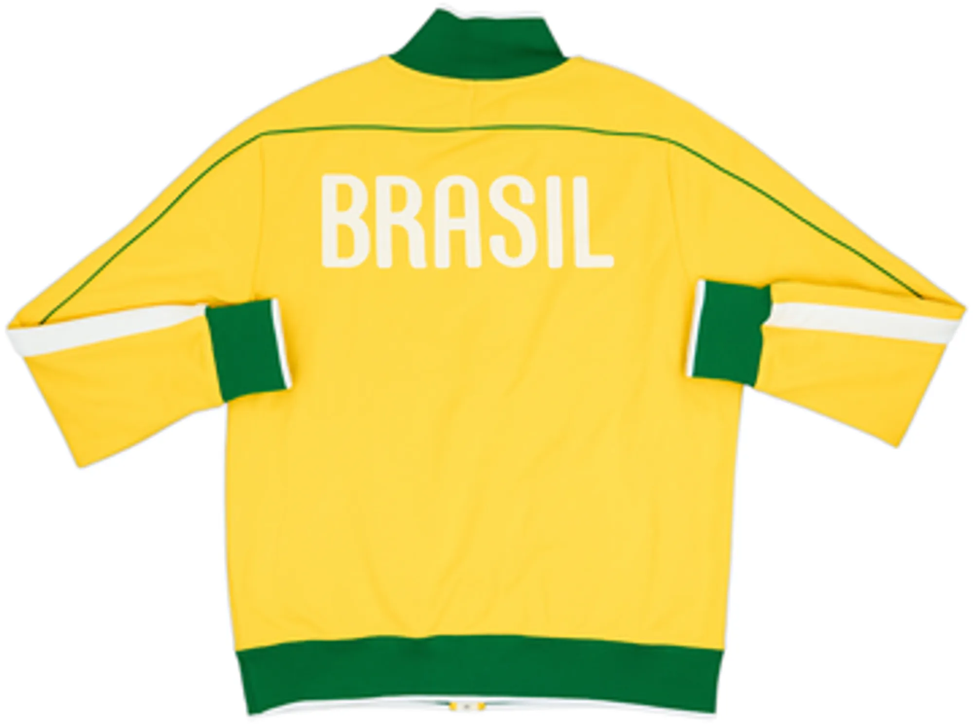 2010-11 Brazil Nike N98 Track Jacket - 8/10 - (L)
