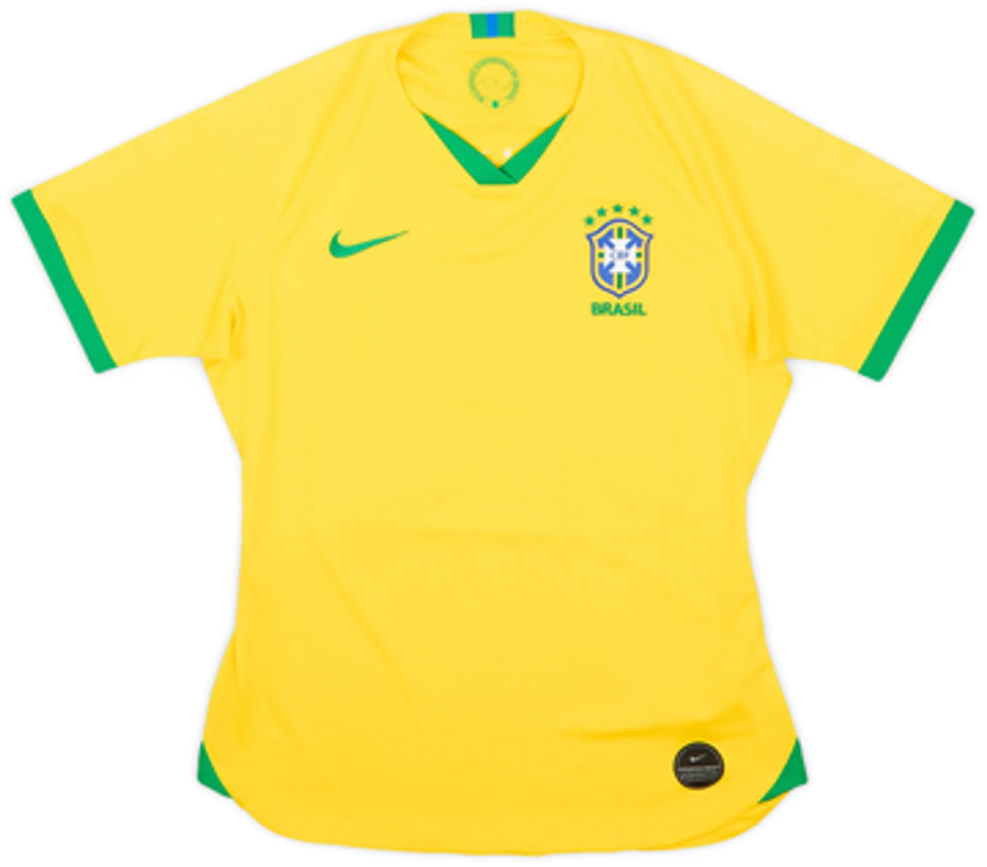 2019-20 Brazil Women's Home Shirt - 8/10 - (Women's M)