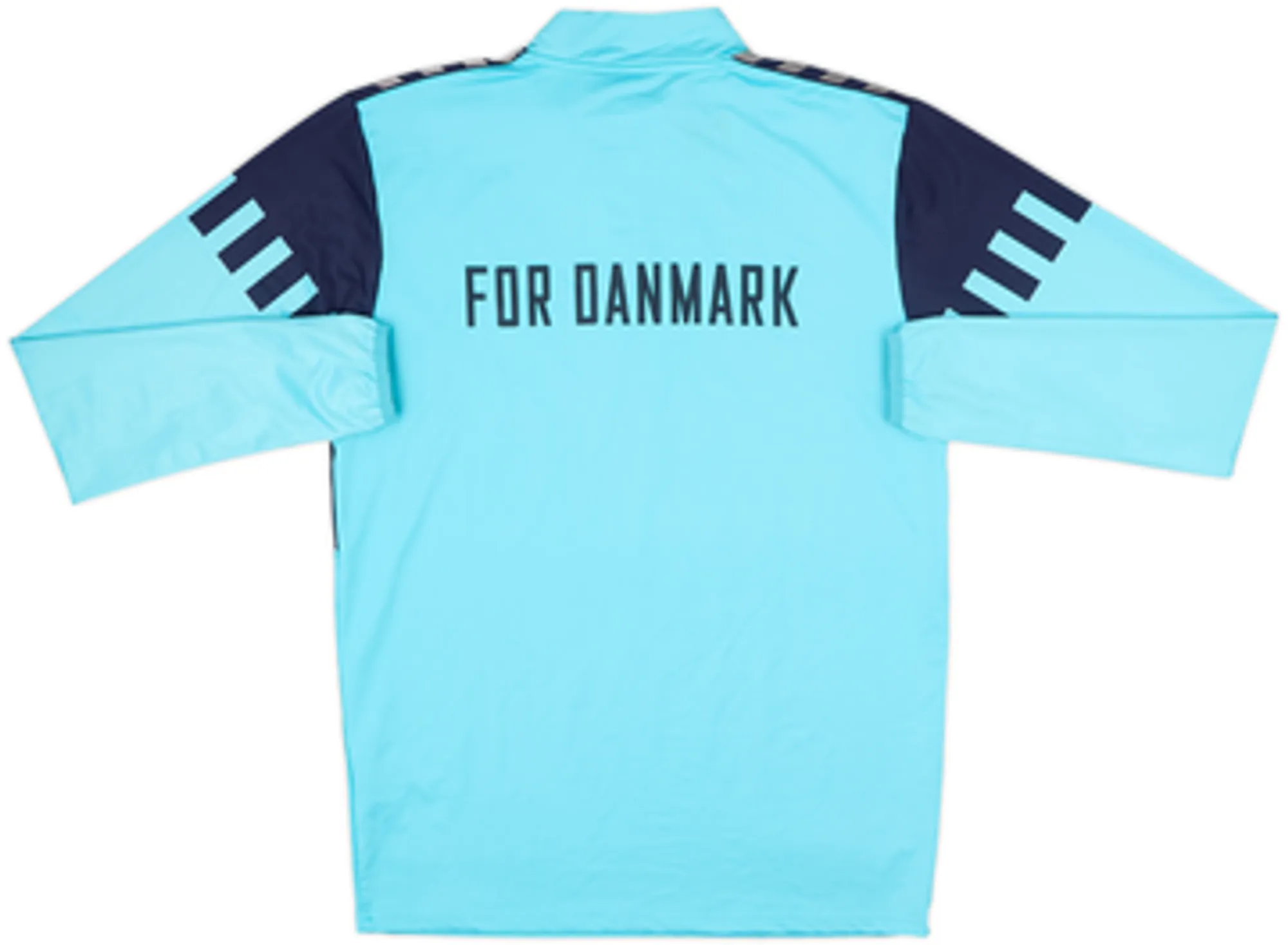 2022-23 Denmark Player Issue Hummel 1/4 Zip Drill Top - 8/10 - (M)