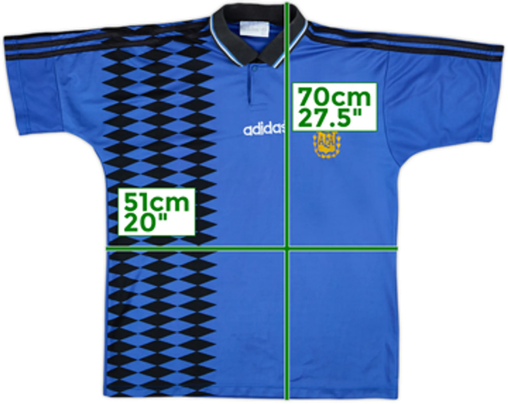 1994-97 Argentina Away Shirt - 8/10 - (M)