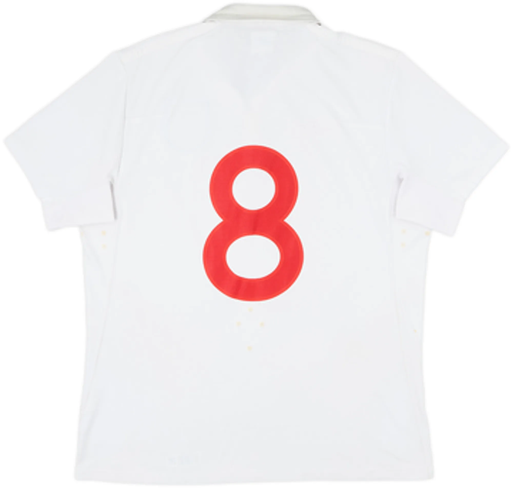 2009-10 England Home Shirt #8 - 6/10 - (L)