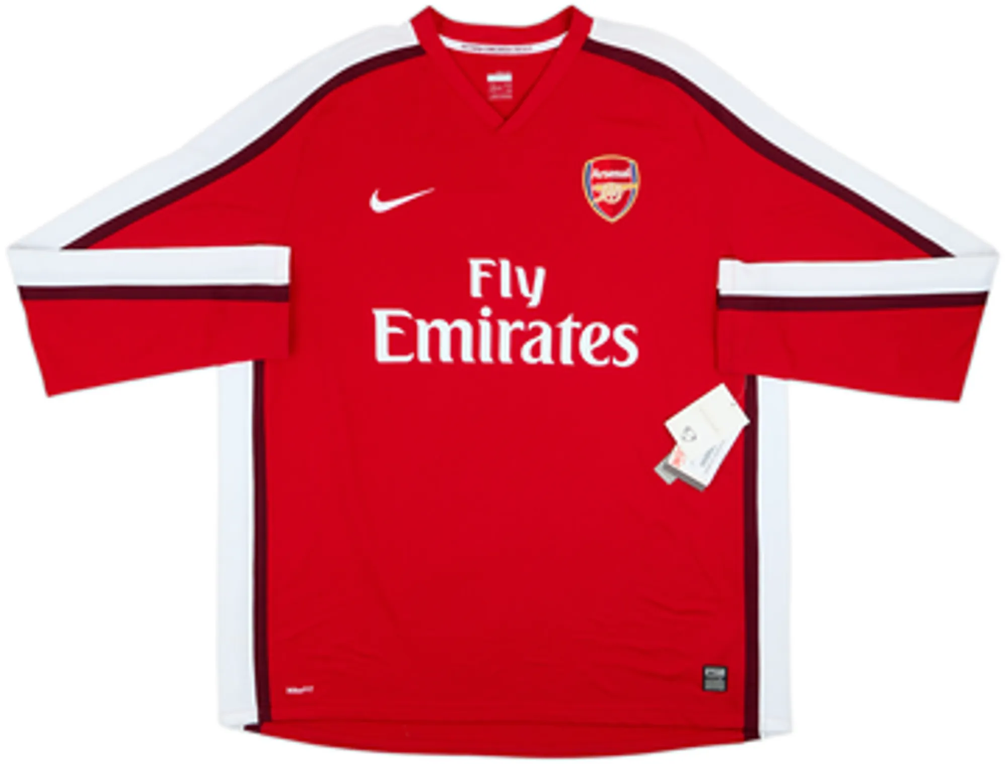2008-10 Arsenal Home L/S Shirt Fabregas #4 (XXL)