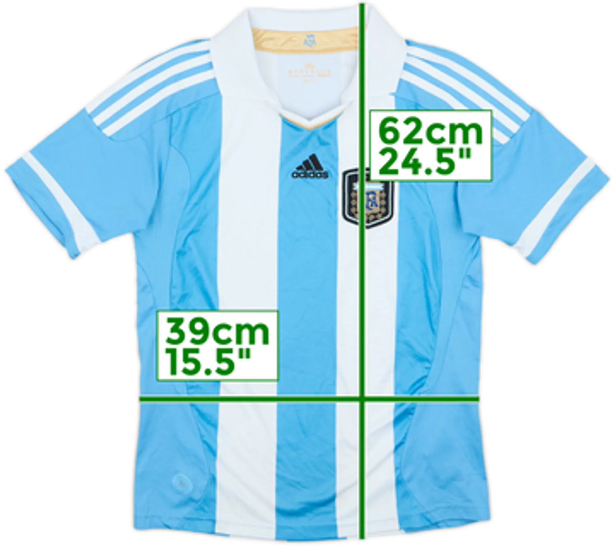 2011-13 Argentina Home Shirt - 8/10 - (S.Boys)
