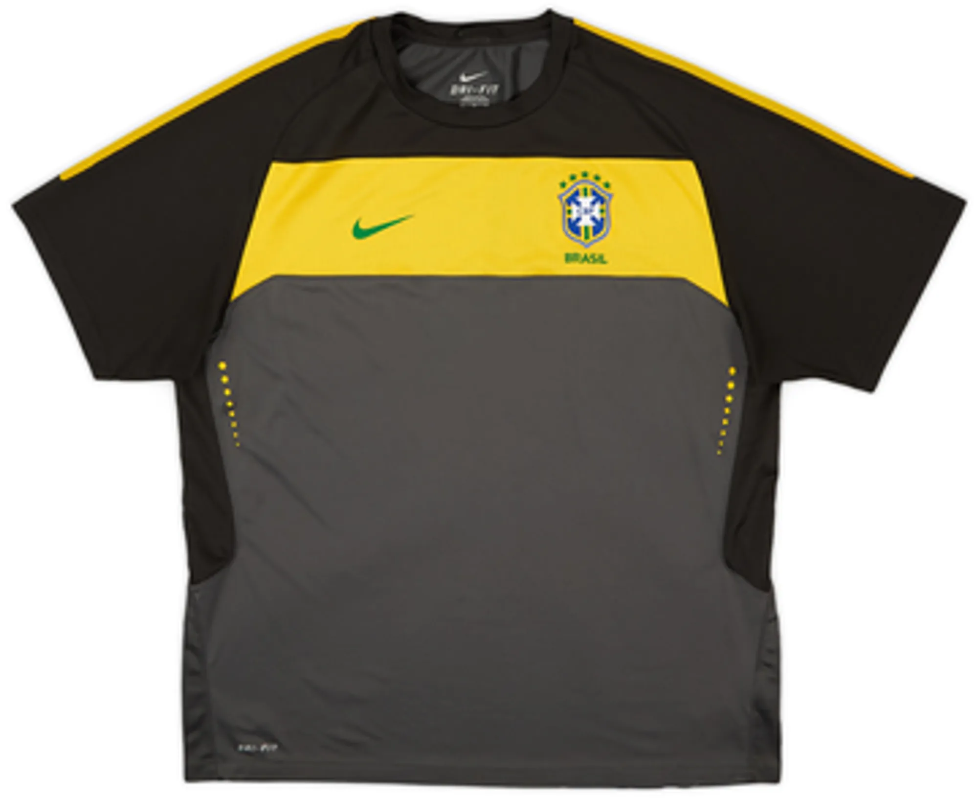2010-11 Brazil Nike Training Shirt - 8/10 - (M)
