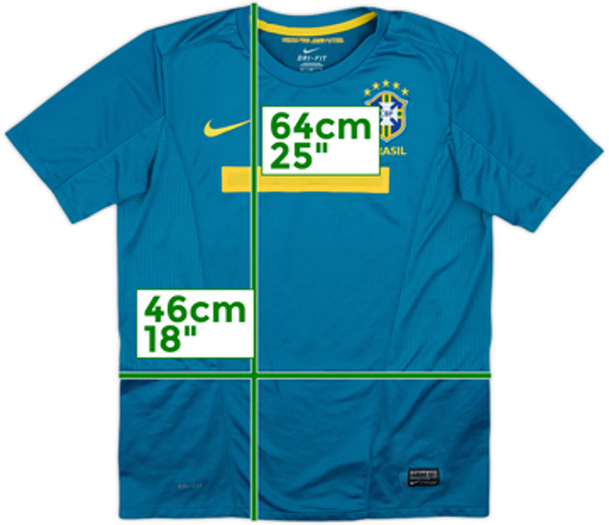 2011 Brazil Away Shirt - 5/10 - (XL.Boys)