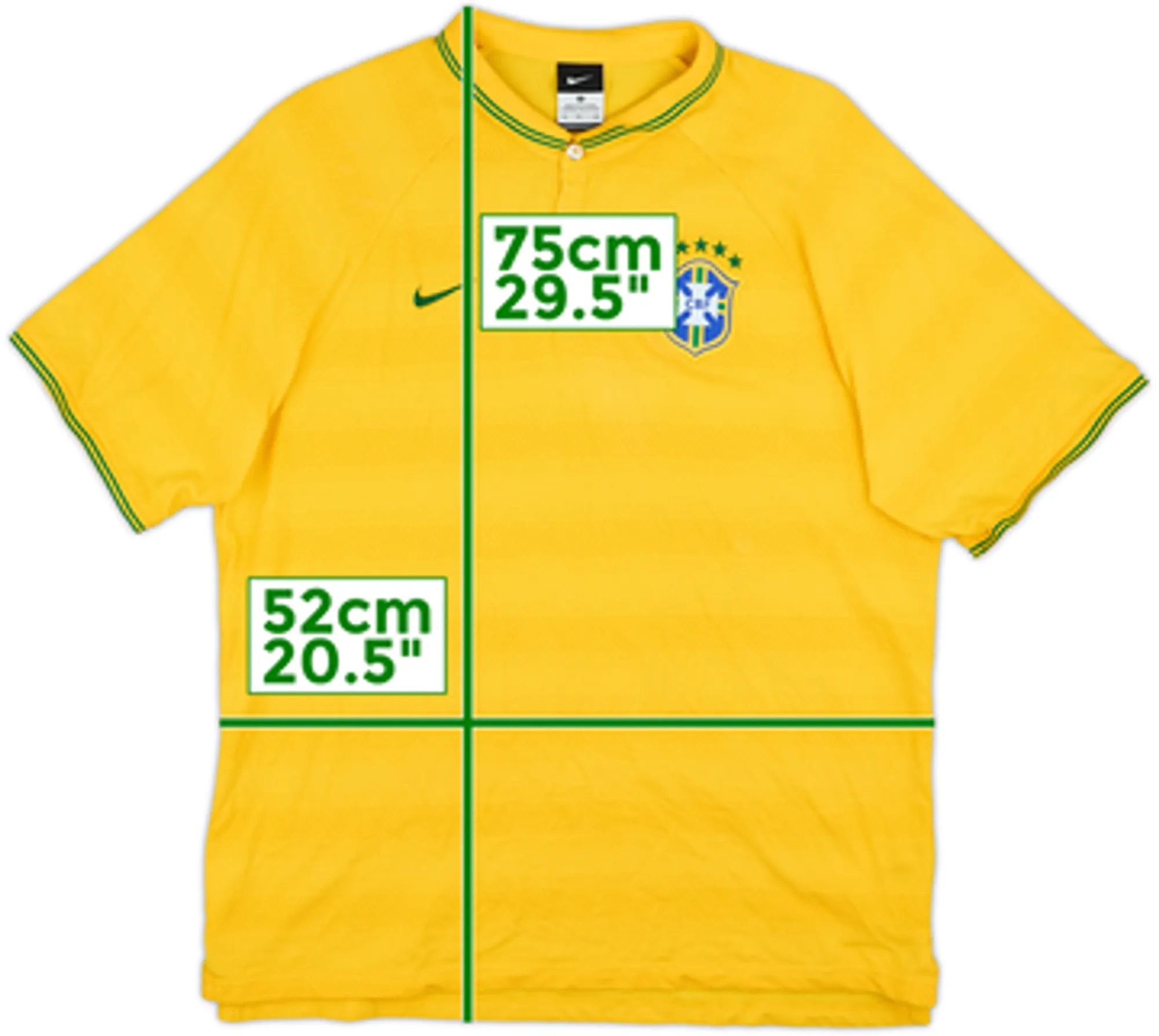 2014-16 Brazil Nike Polo Shirt - 7/10 - (XL)
