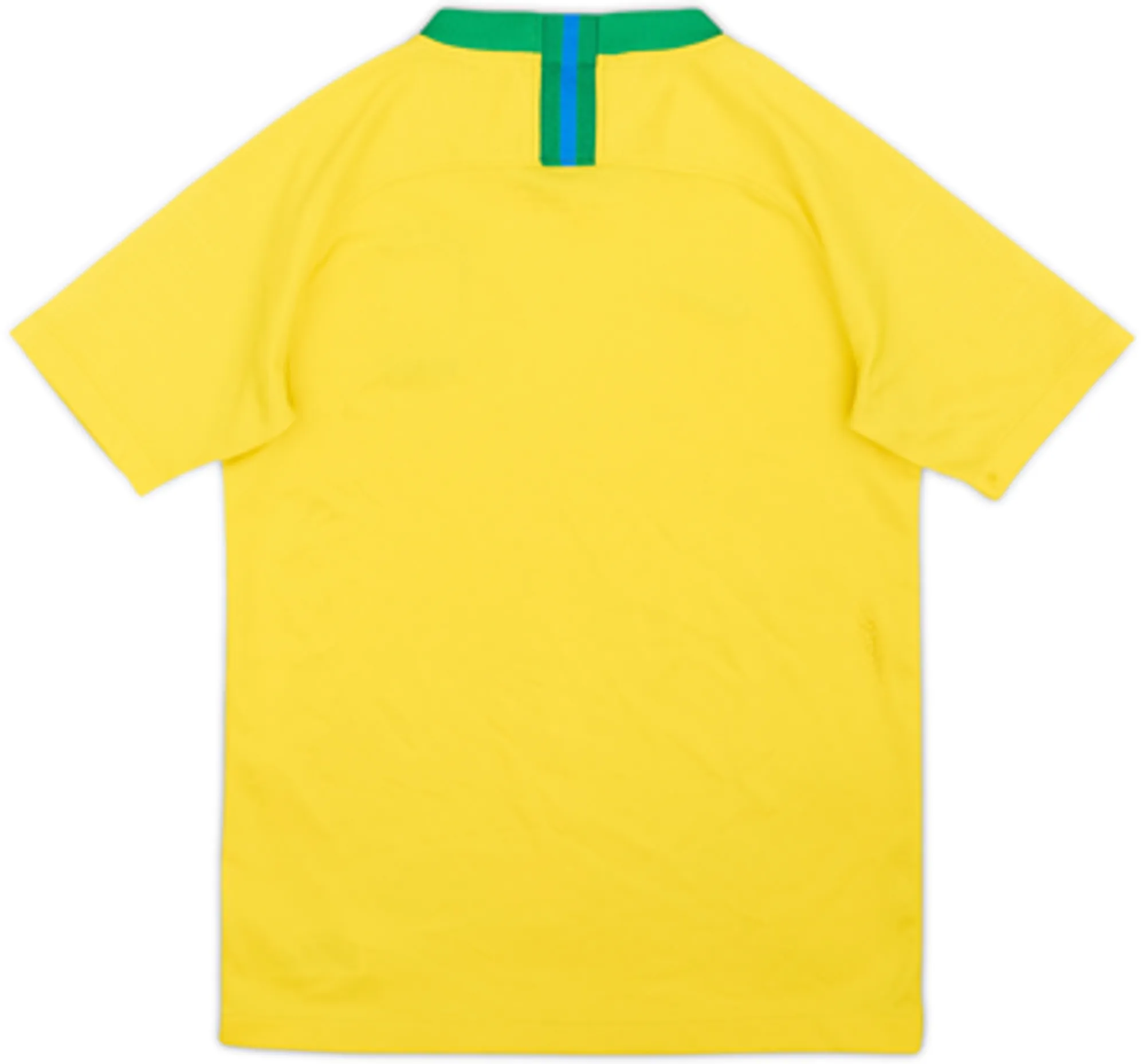 2018-19 Brazil Home Shirt - 9/10 - (M.Boys)