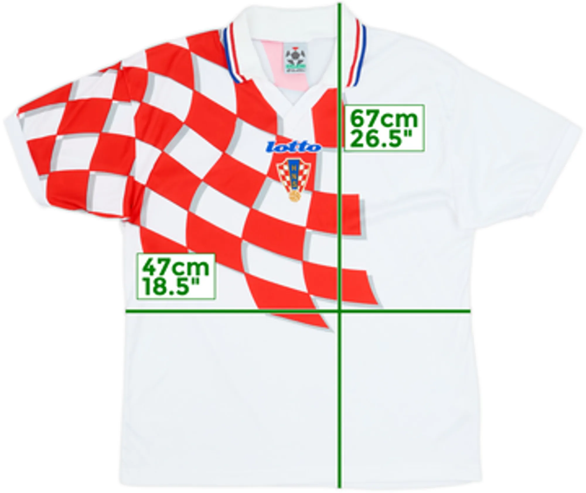 1998-01 Croatia Home Shirt - 8/10 - (L.Boys)