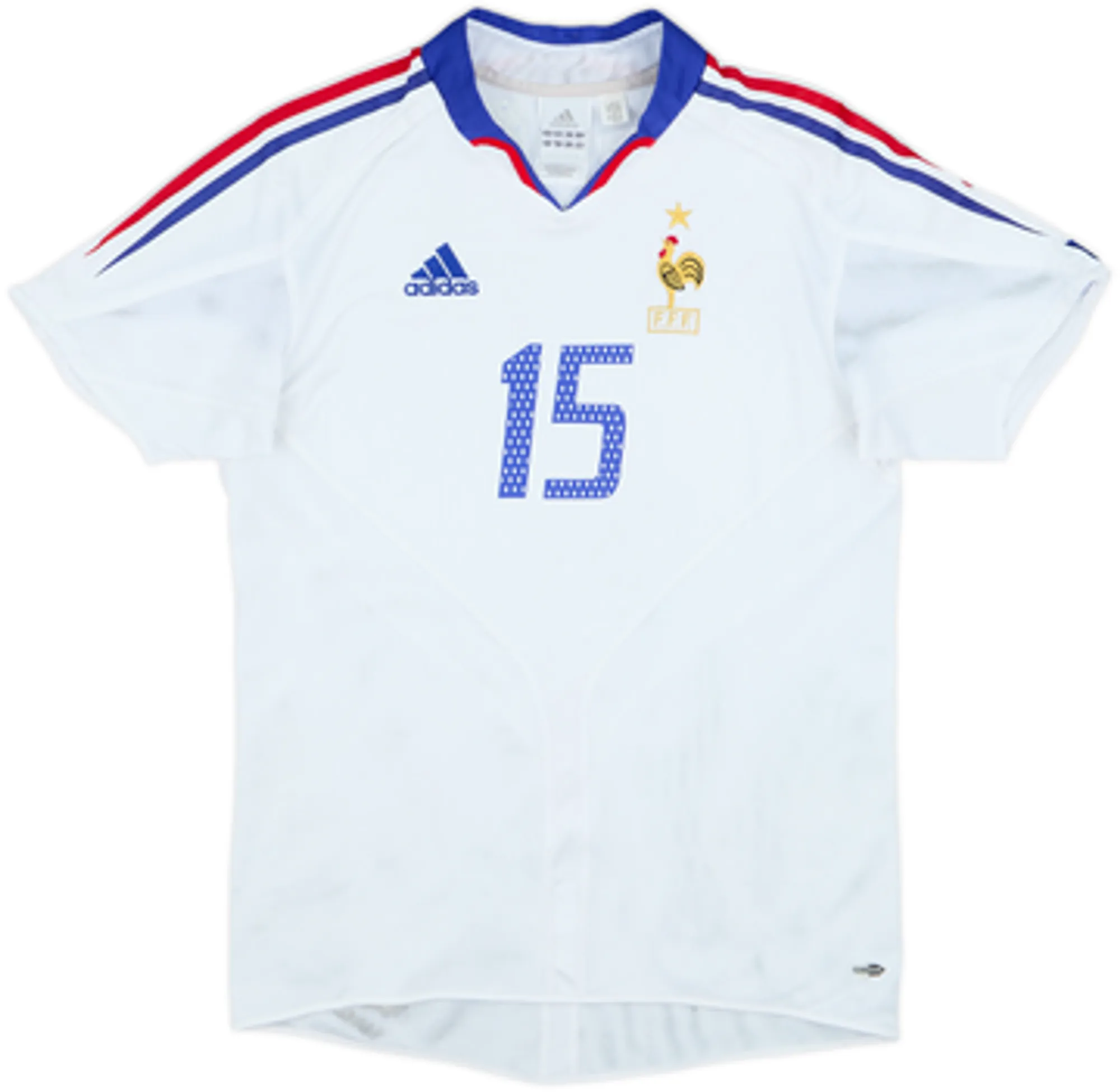 2004-06 France Away Shirt Thuram #15 - 6/10 - (XL.Boys)