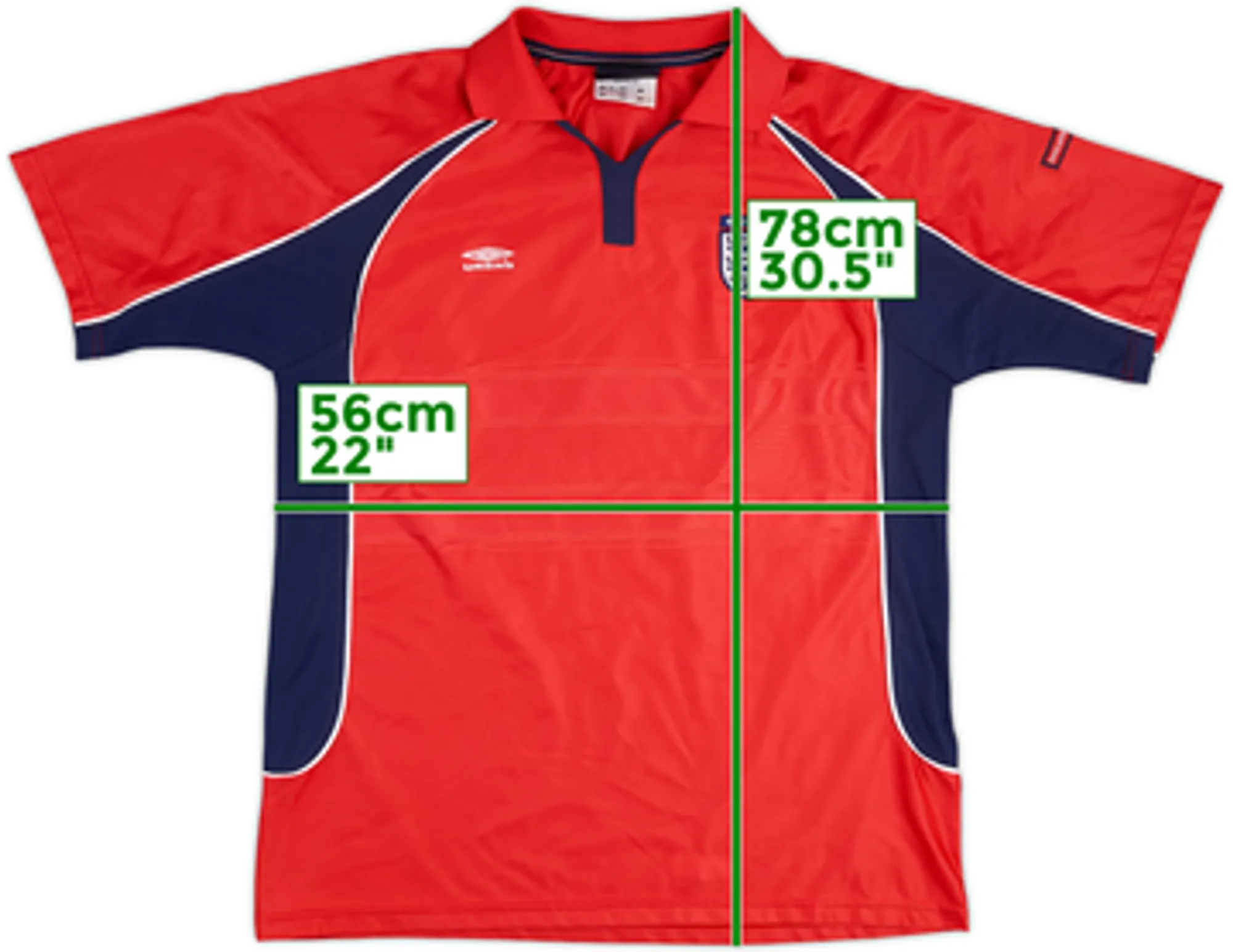 2001-03 England Umbro Training Shirt - 9/10 - (XL)